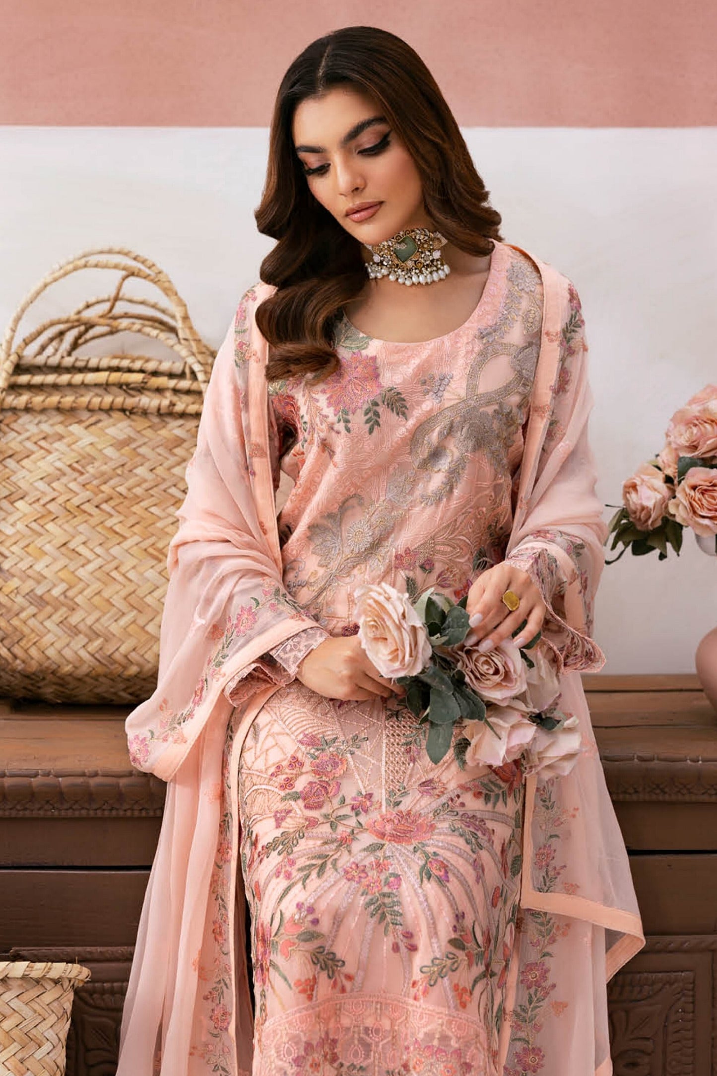 RAMSHA ARZOO CHIFFON COLLECTION VOL 1 2024