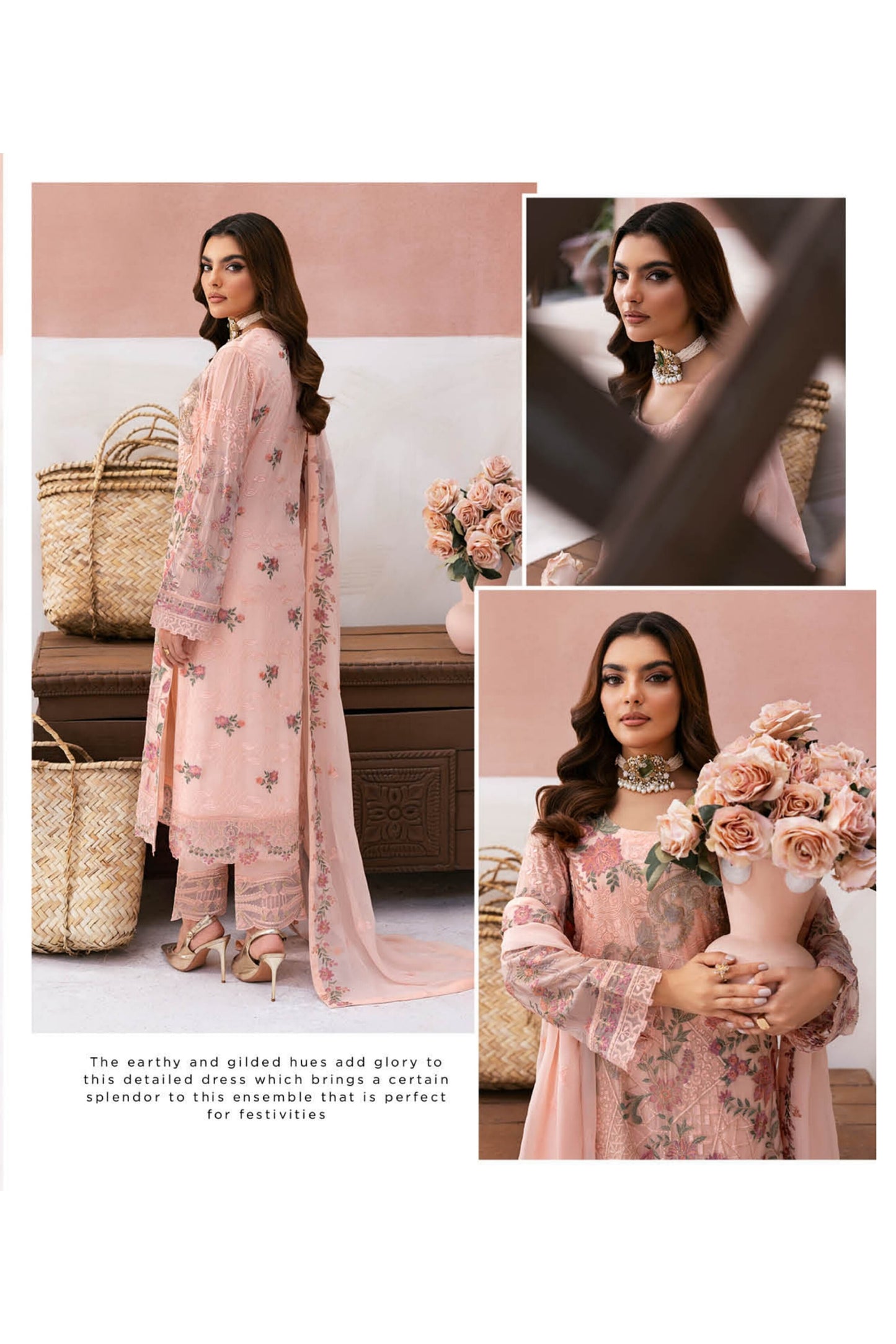 RAMSHA ARZOO CHIFFON COLLECTION VOL 1 2024