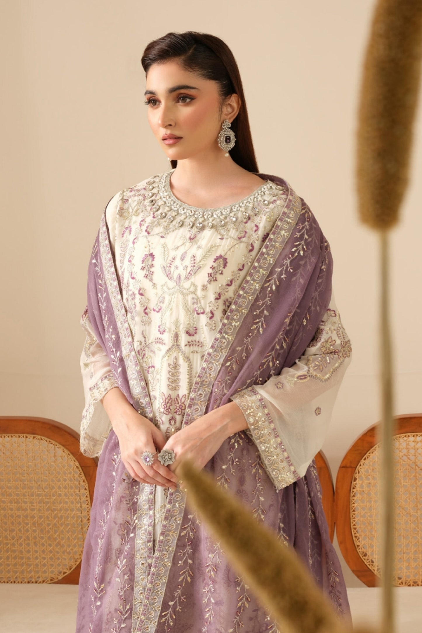 JANAM BY POSHAK SEMI STITCHED CHIFFON COLLECTION 2024