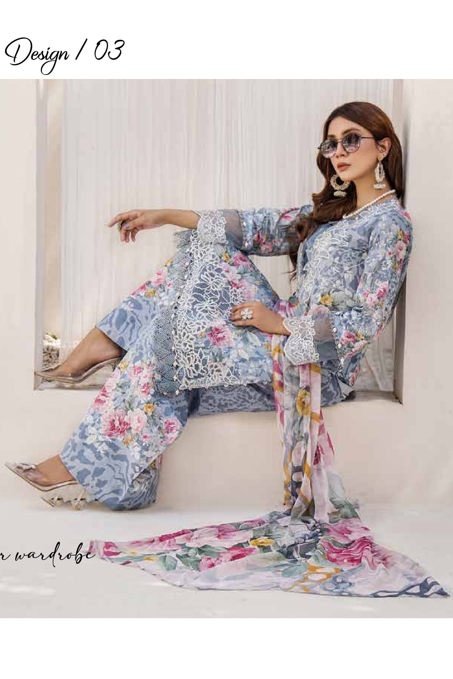 ADAN'S PRINTS UNSTITCHED LAWN SS'25