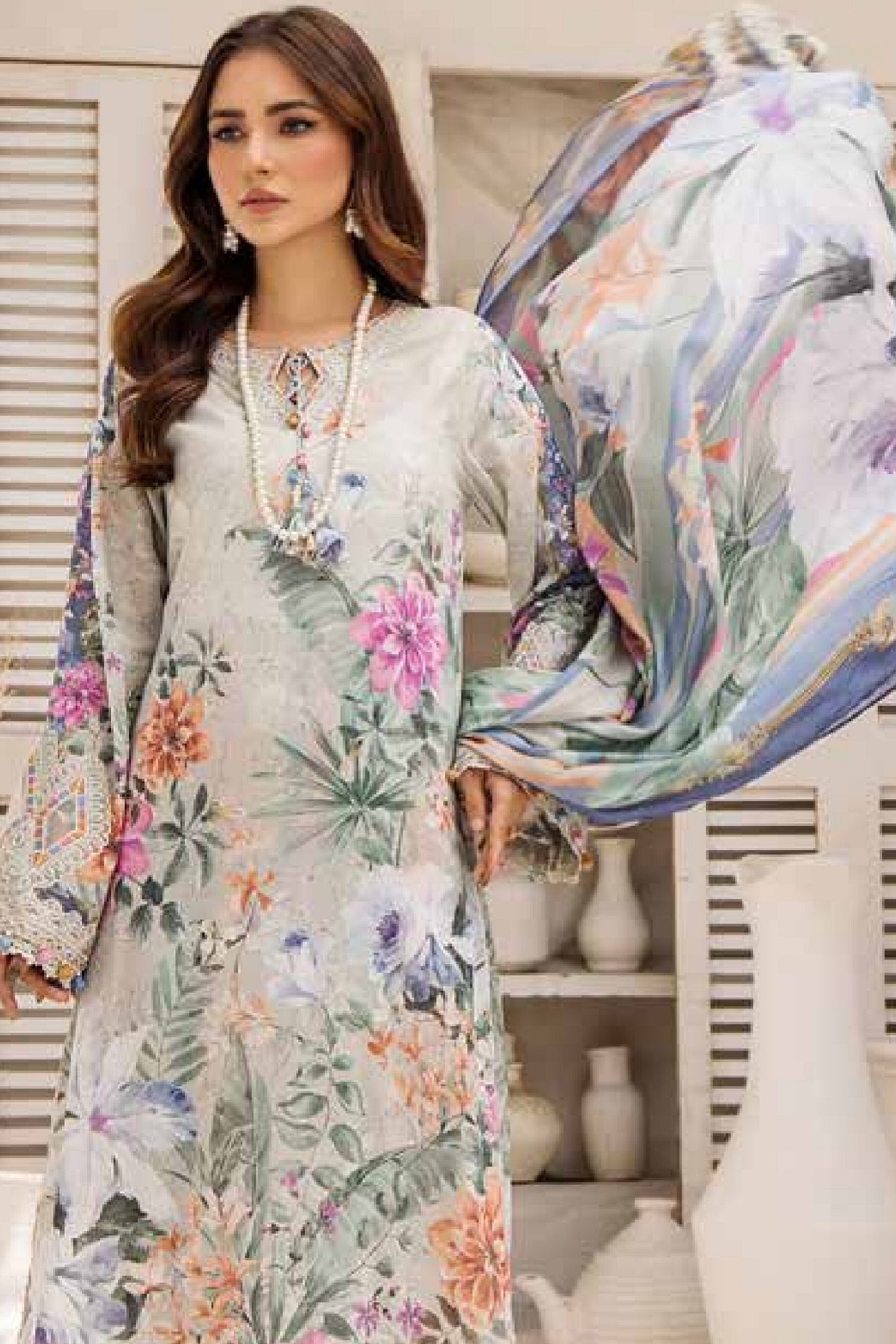 ADAN'S PRINTS UNSTITCHED LAWN SS'25