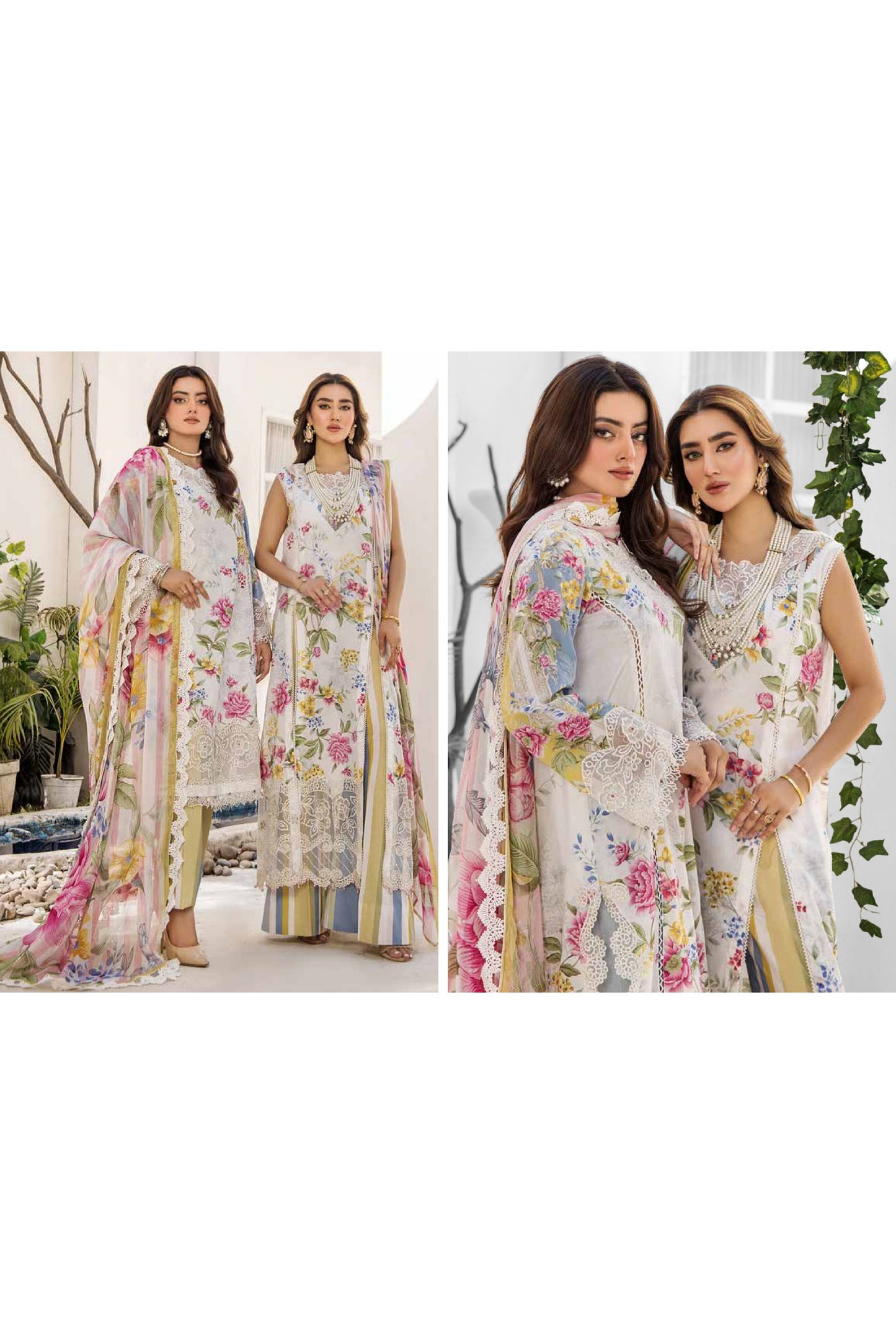 ADAN'S PRINTS UNSTITCHED LAWN SS'25