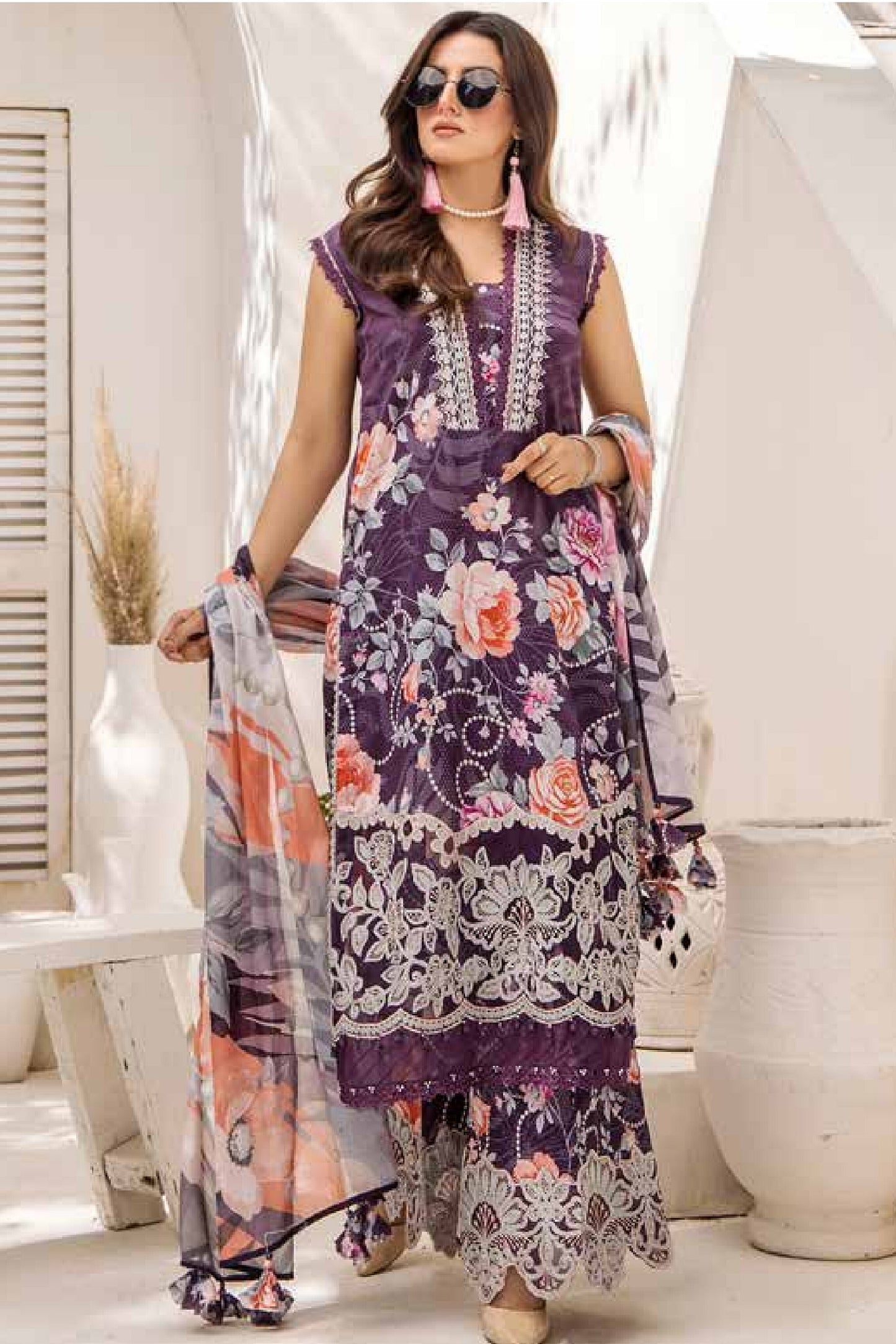 ADAN'S PRINTS UNSTITCHED LAWN SS'25