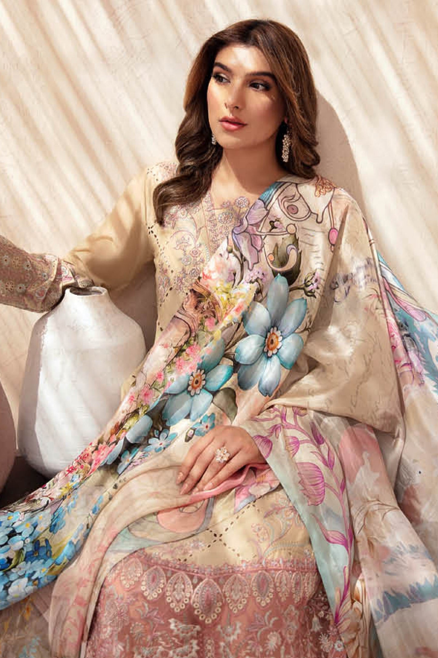 RAMSHA ANDAAZ LUXURY LAWN VOL 10 2025 🌸🌸🌸