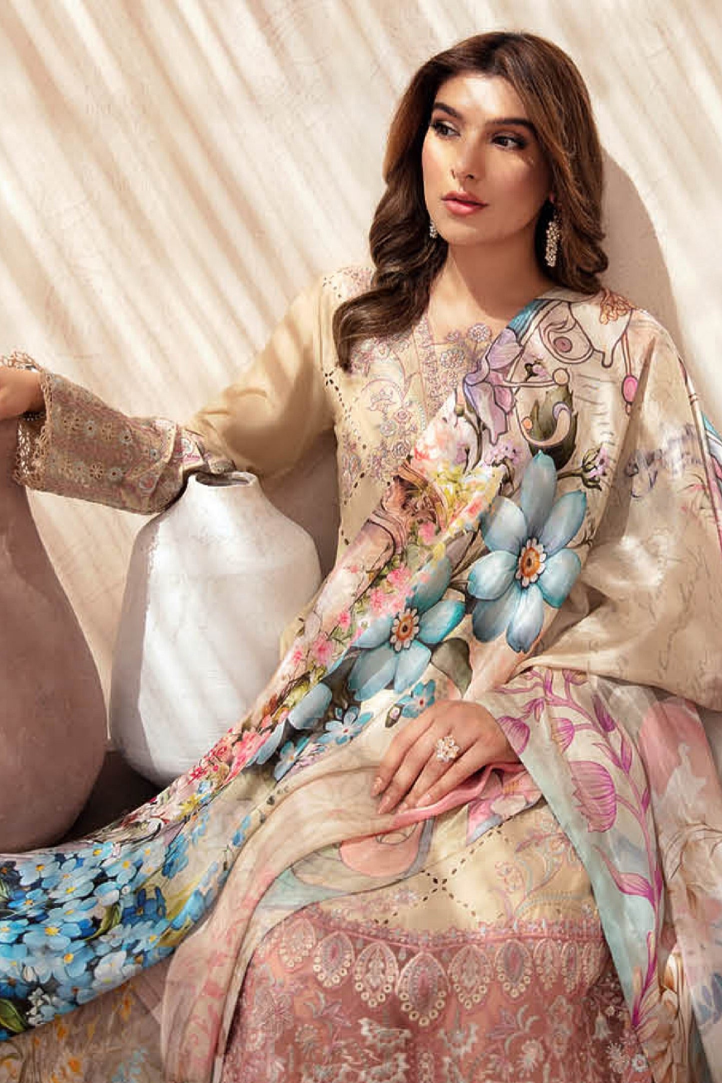 RAMSHA ANDAAZ LUXURY LAWN VOL 10 2025 🌸🌸🌸