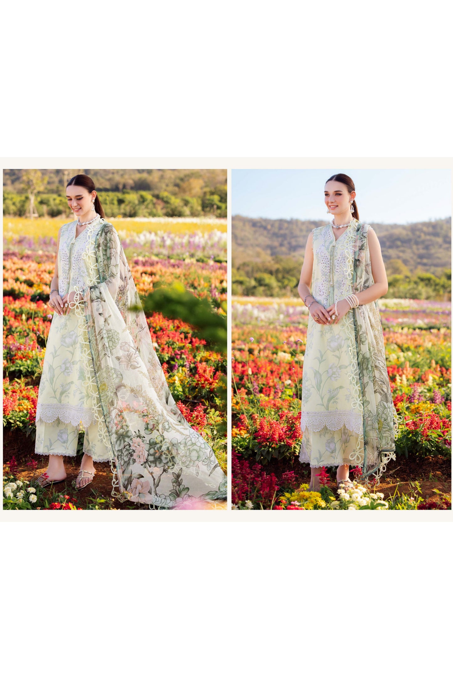 JADE FLORA 3 PC LAWN EMBROIDERED COLLECTION SS 25