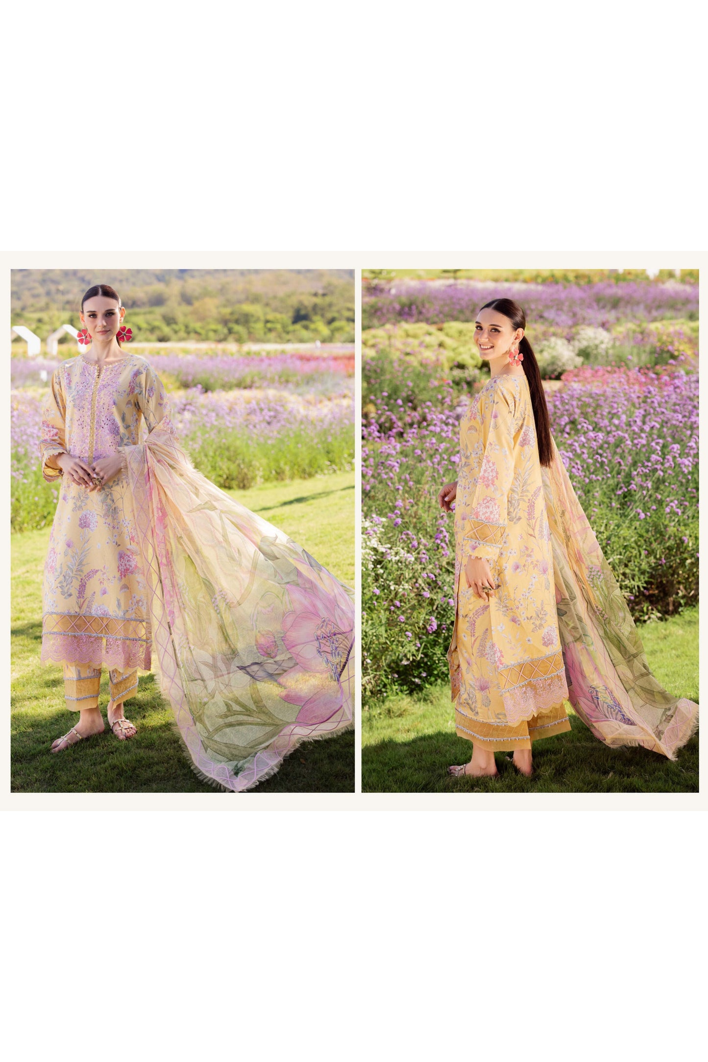 JADE FLORA 3 PC LAWN EMBROIDERED COLLECTION SS 25