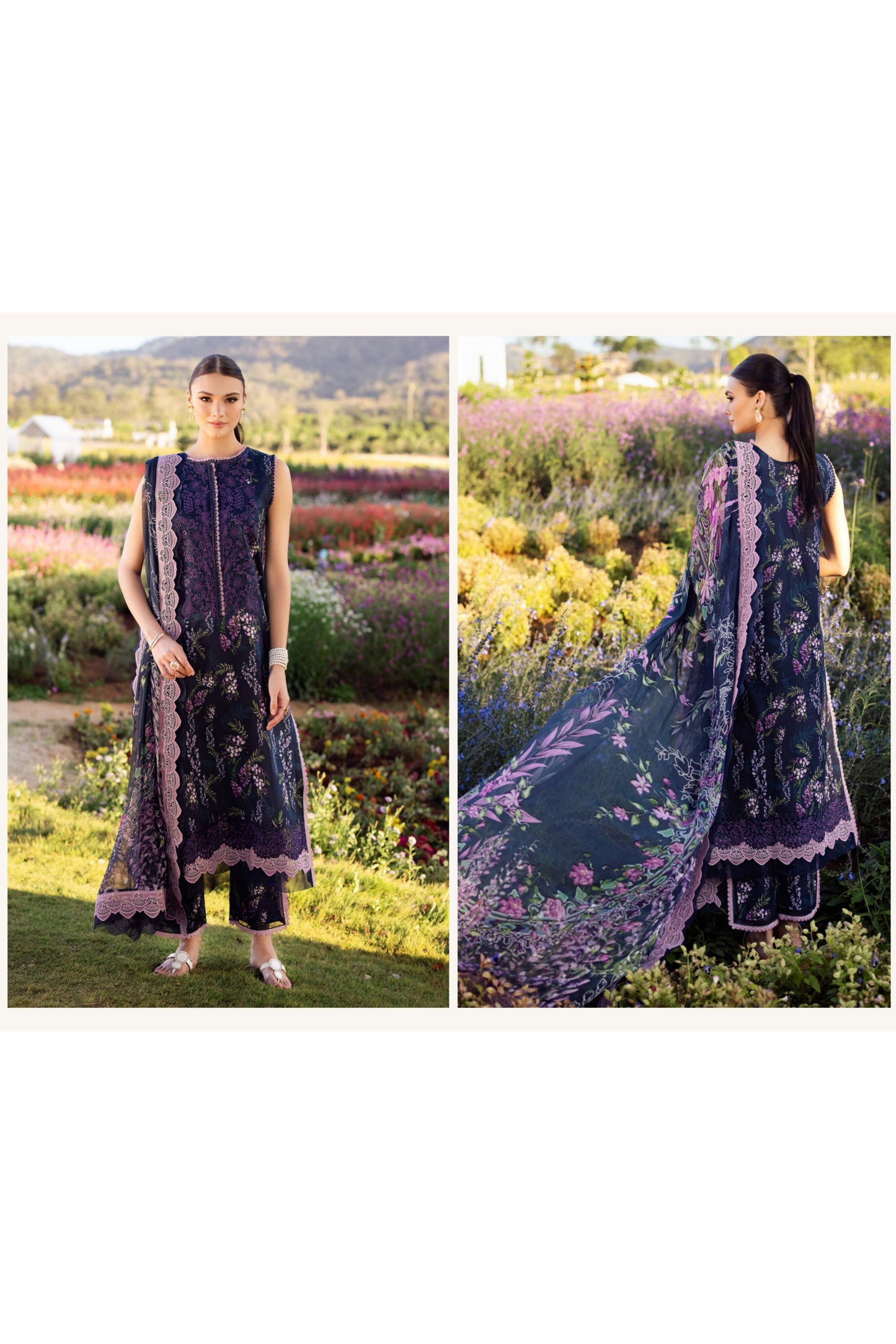 JADE FLORA 3 PC LAWN EMBROIDERED COLLECTION SS 25