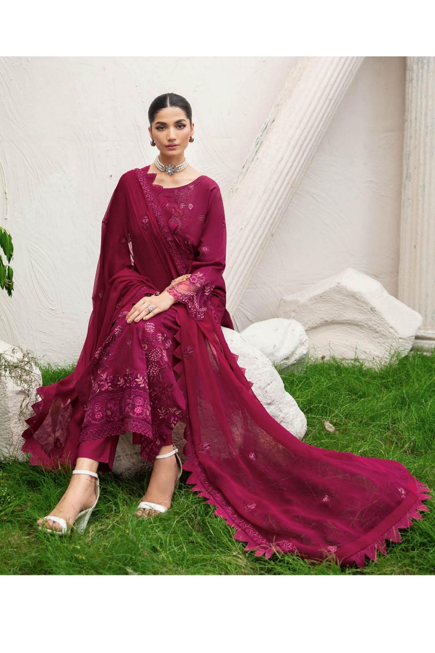 RAMSHA RIWAYAT LUXURY LAWN VOL 10 2025