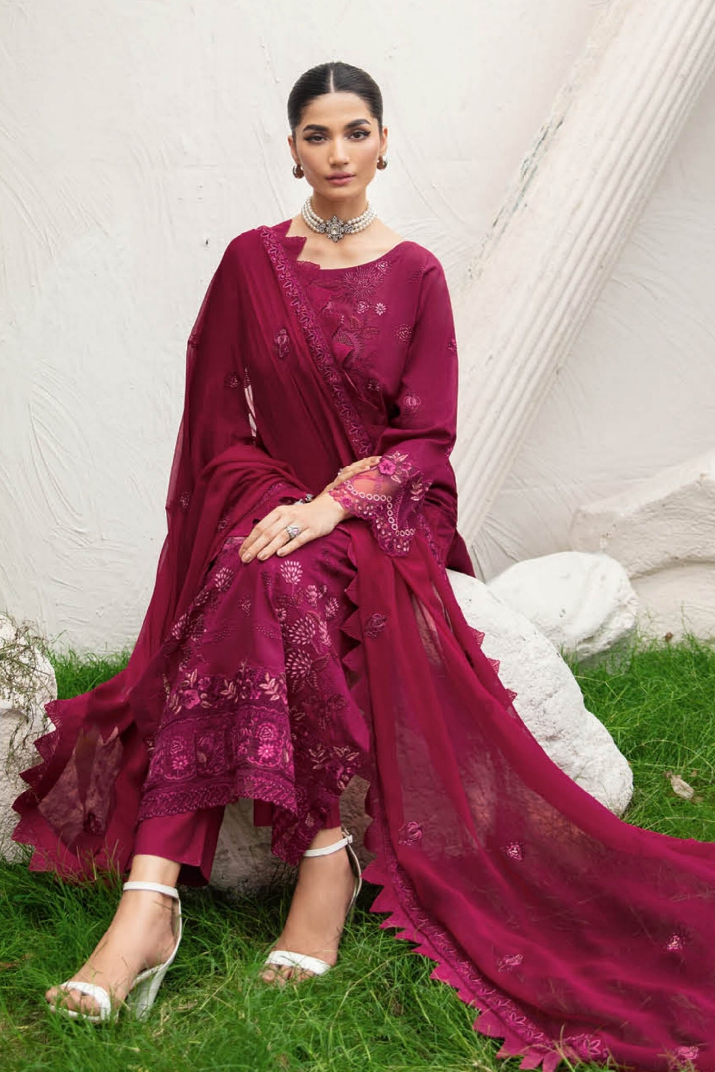 RAMSHA RIWAYAT LUXURY LAWN VOL 10 2025