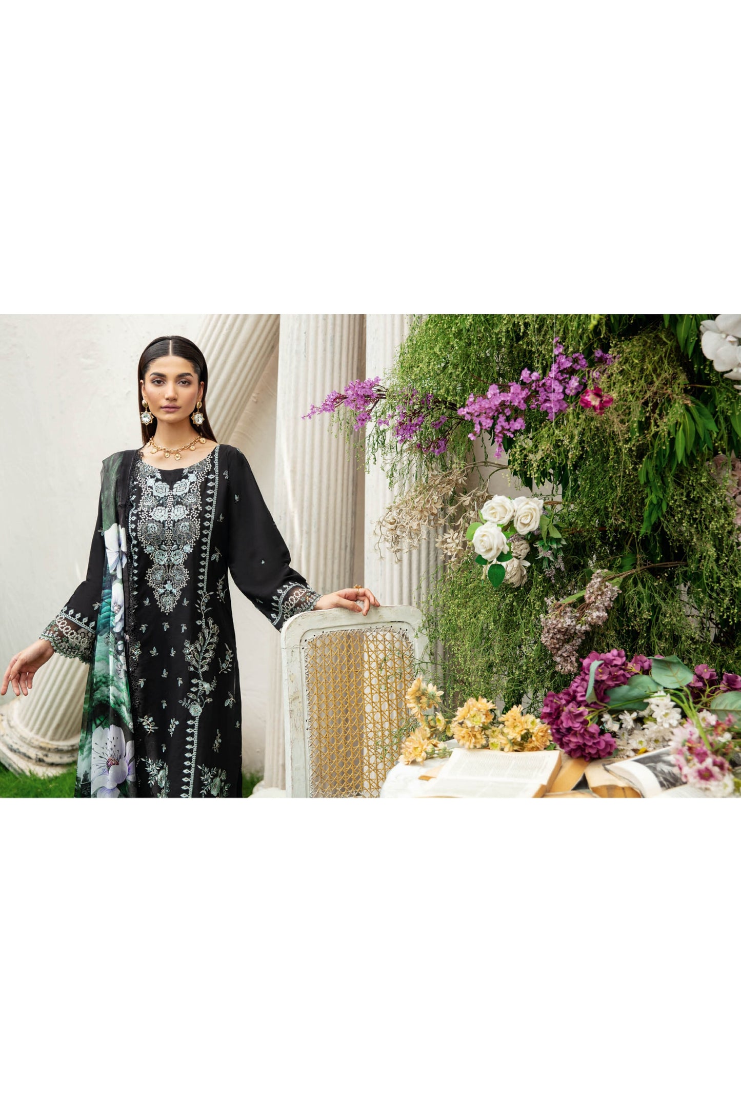 RAMSHA RIWAYAT LUXURY LAWN VOL 10 2025