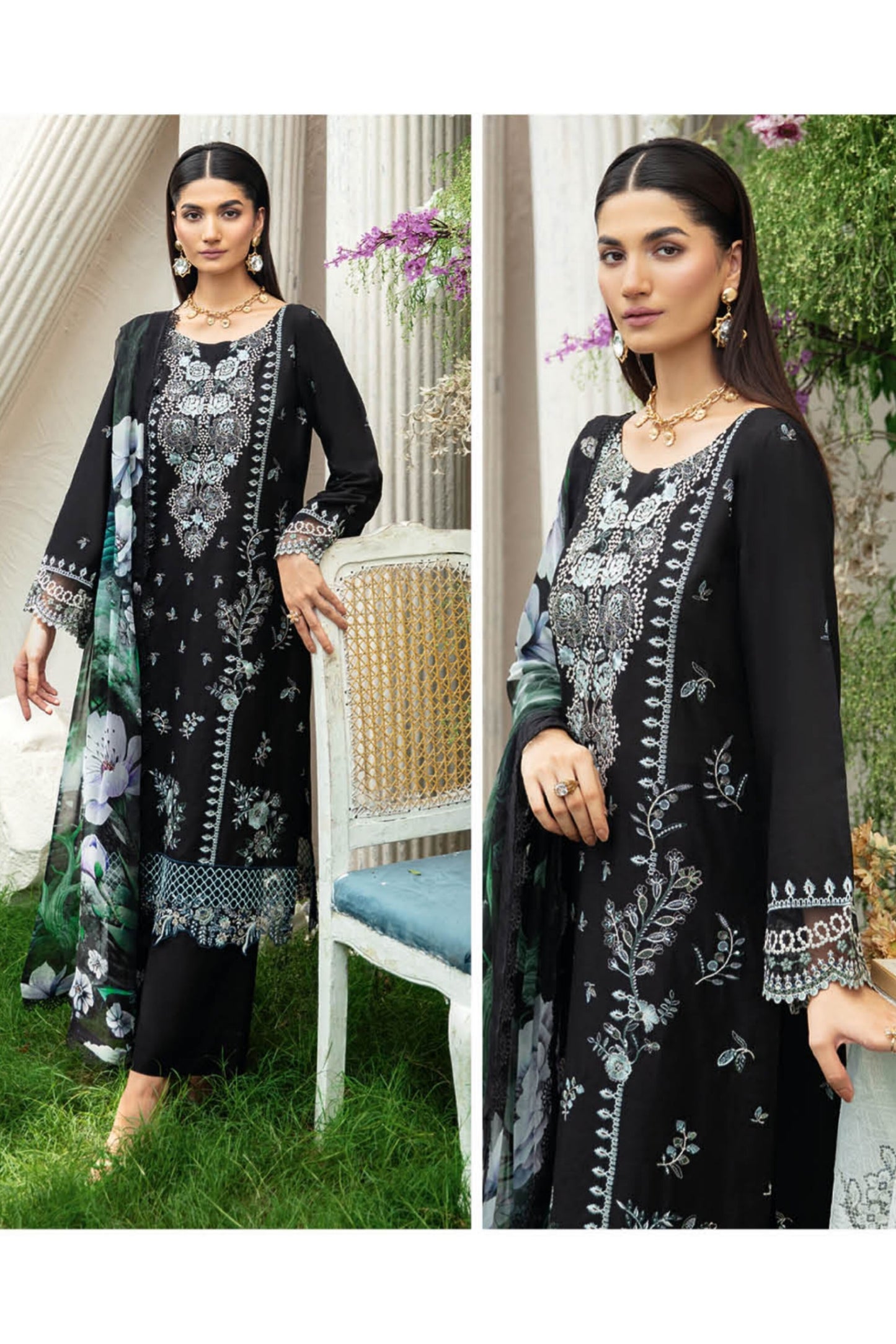 RAMSHA RIWAYAT LUXURY LAWN VOL 10 2025