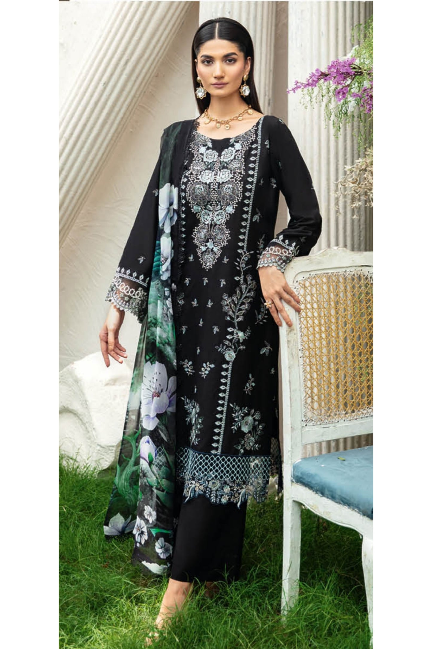 RAMSHA RIWAYAT LUXURY LAWN VOL 10 2025