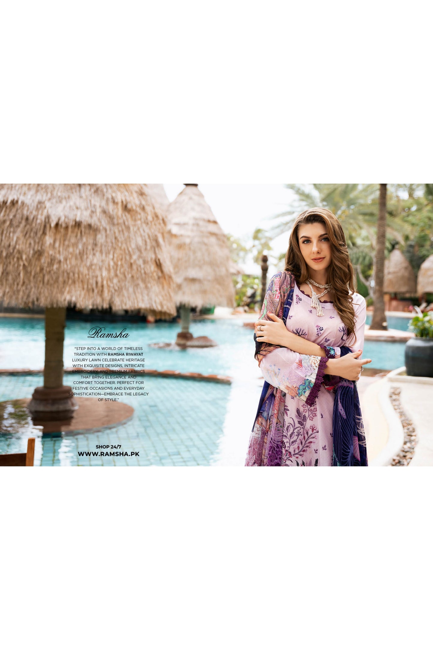 RAMSHA RIWAYAT LUXURY LAWN VOL 11 2025