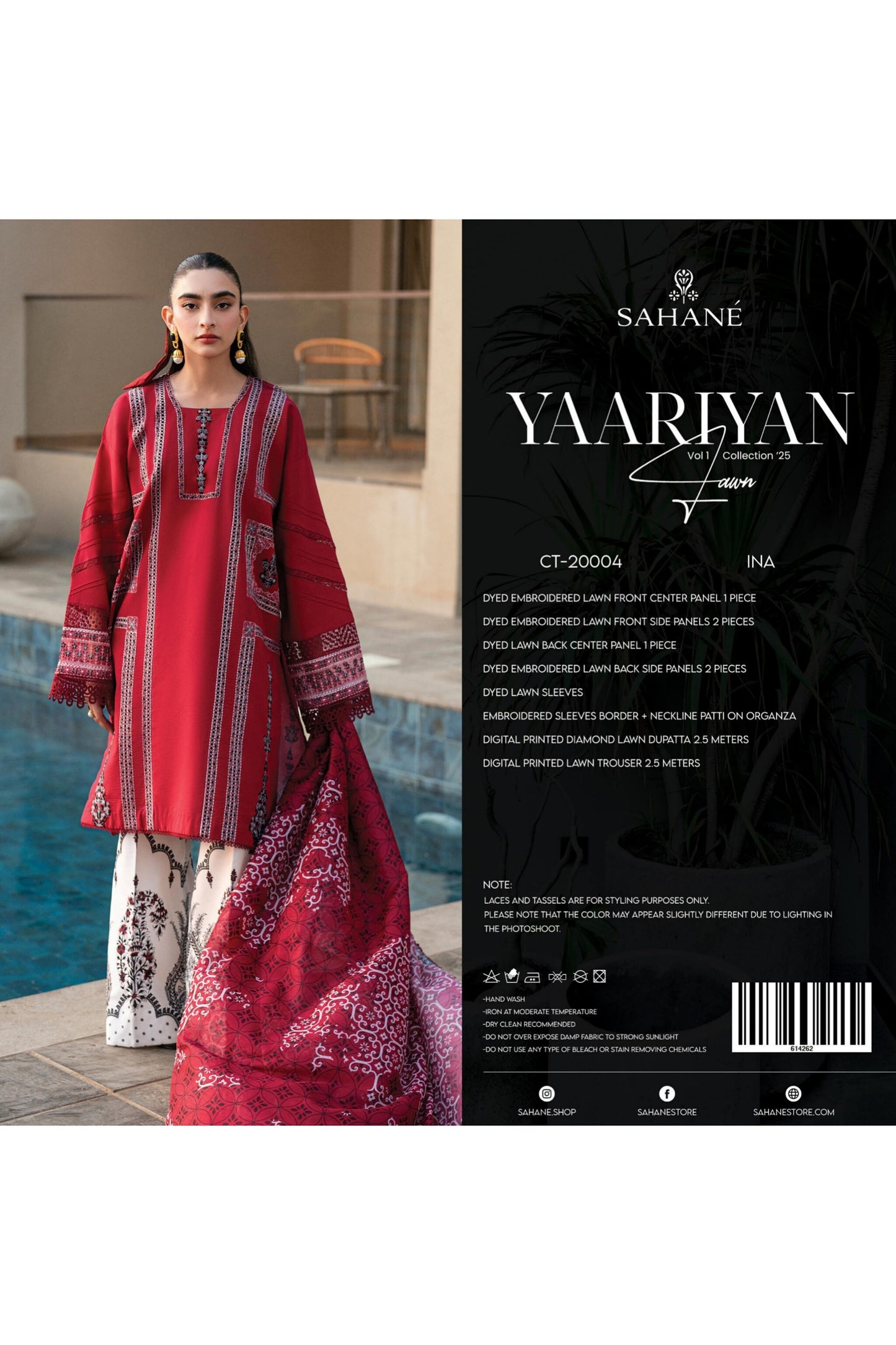 SAHANE YAARIYAN LAWN VOL 1 COLLECTION 25