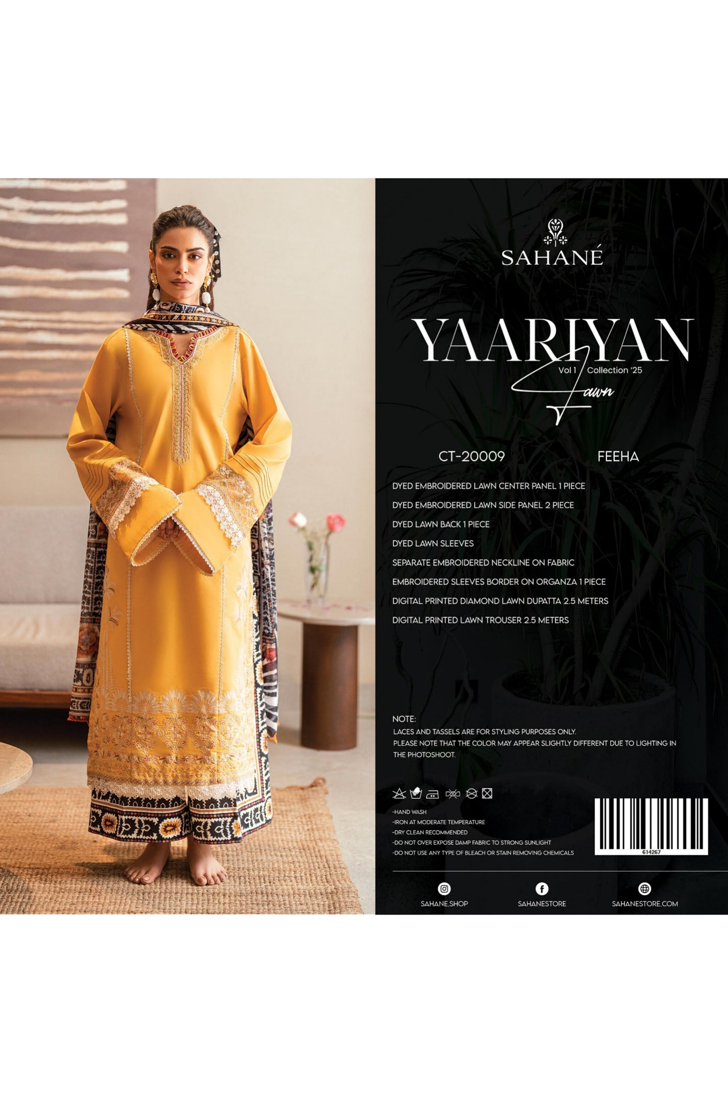 SAHANE YAARIYAN LAWN VOL 1 COLLECTION 25