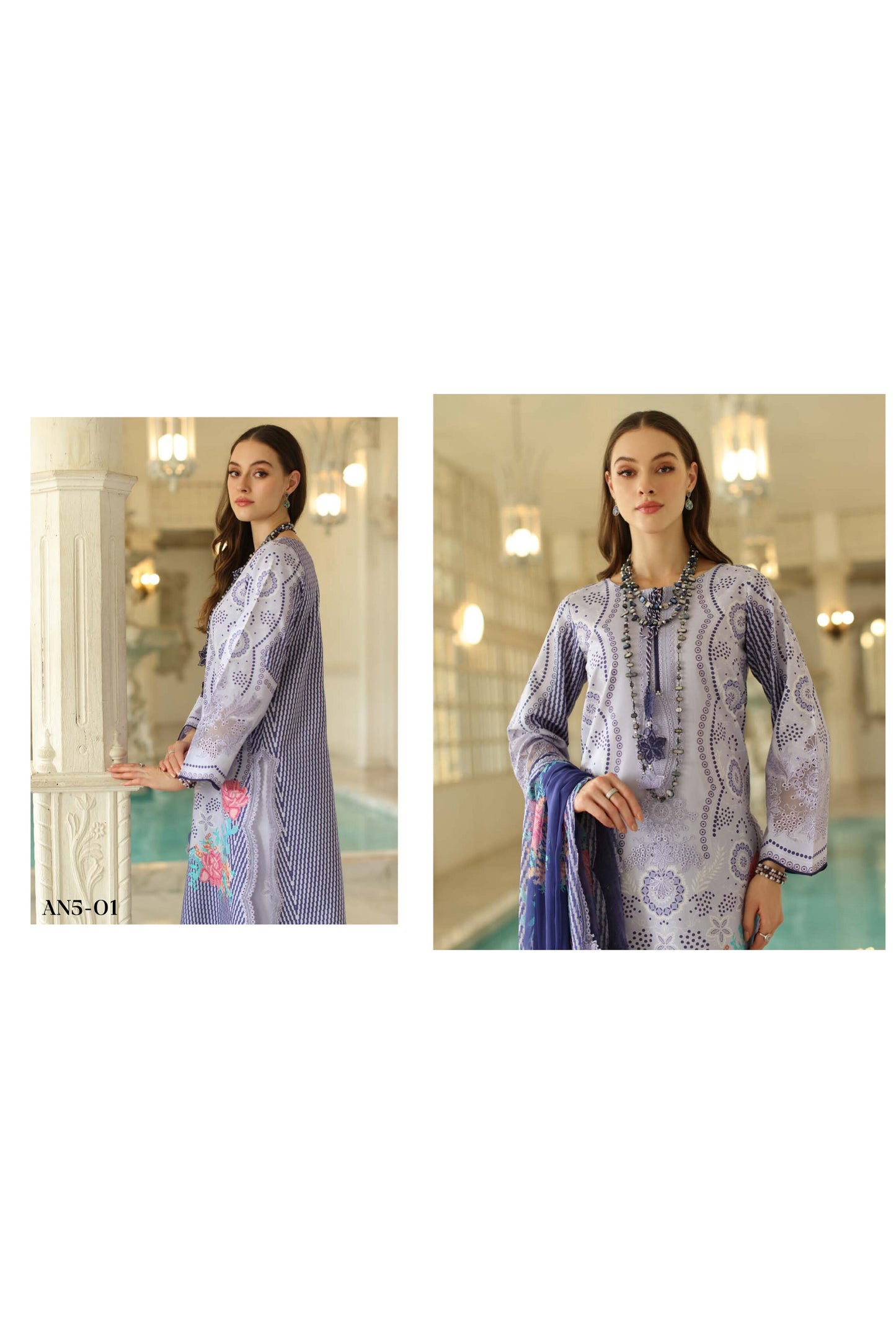 CHARIZMA ANIIQ EMBROIDERED COLLECTION SPRING SUMMER 2025