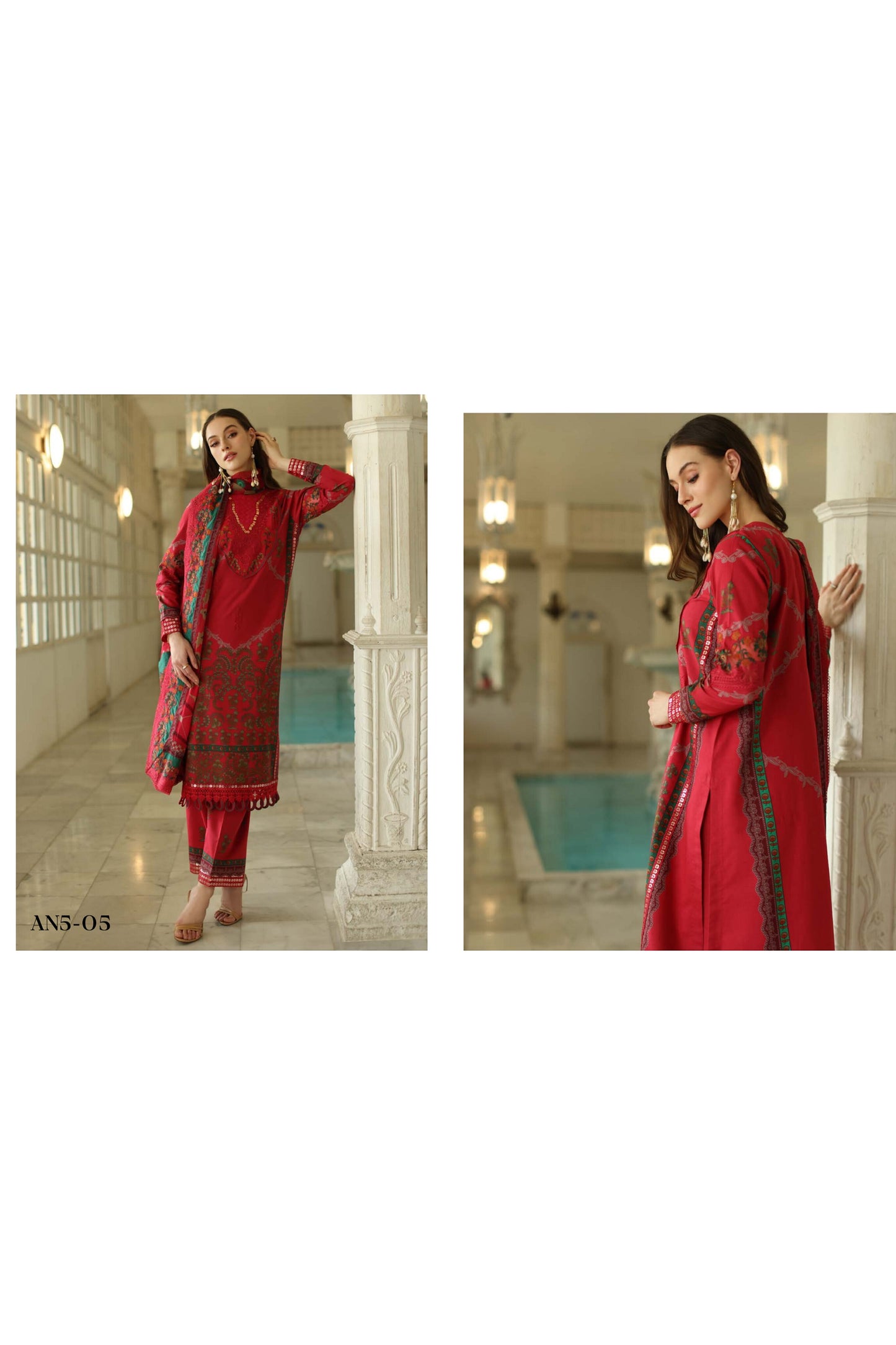 CHARIZMA ANIIQ EMBROIDERED COLLECTION SPRING SUMMER 2025