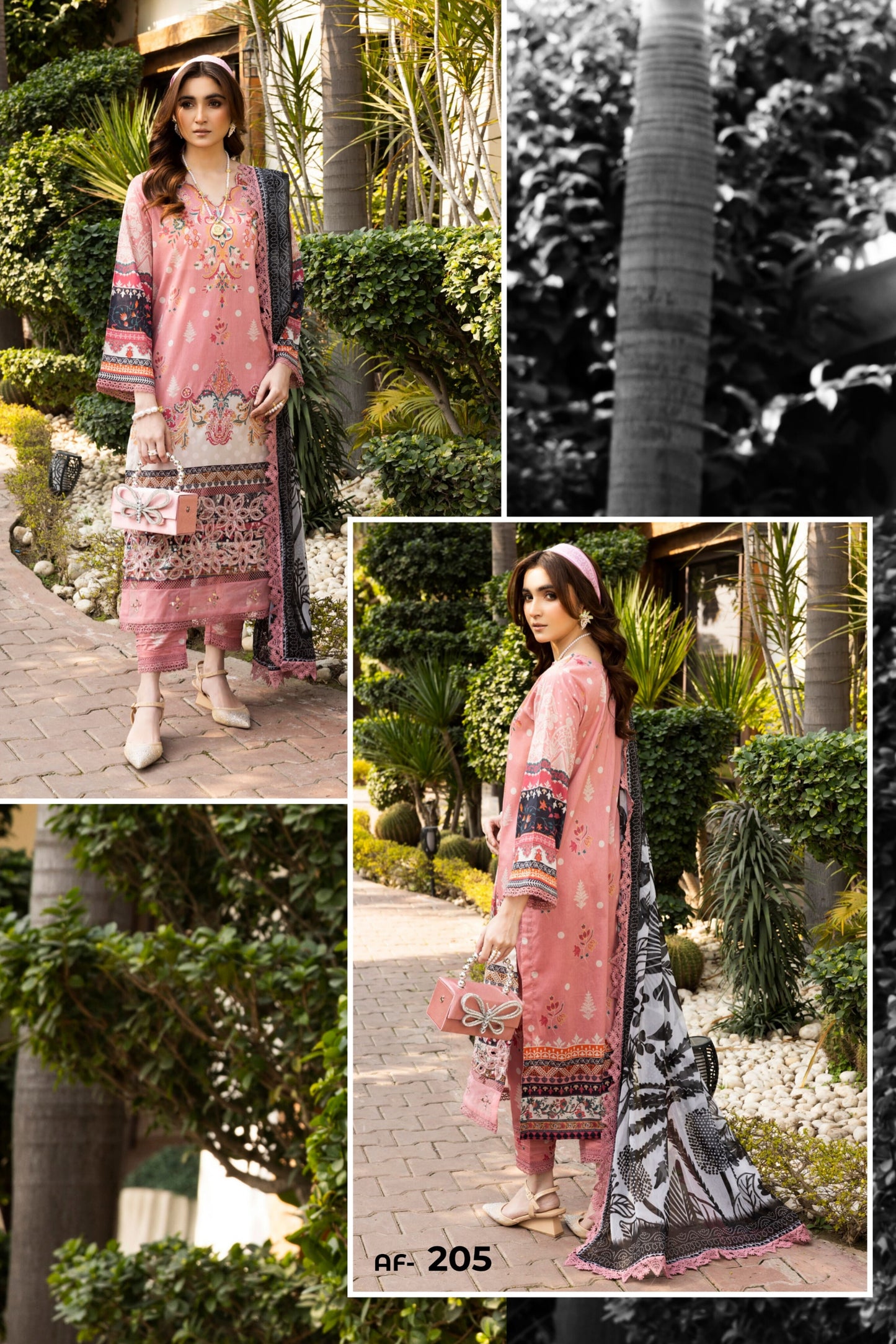 AAFREEN BY RIAZ ARTS EMBROIDERED LAWN 2025