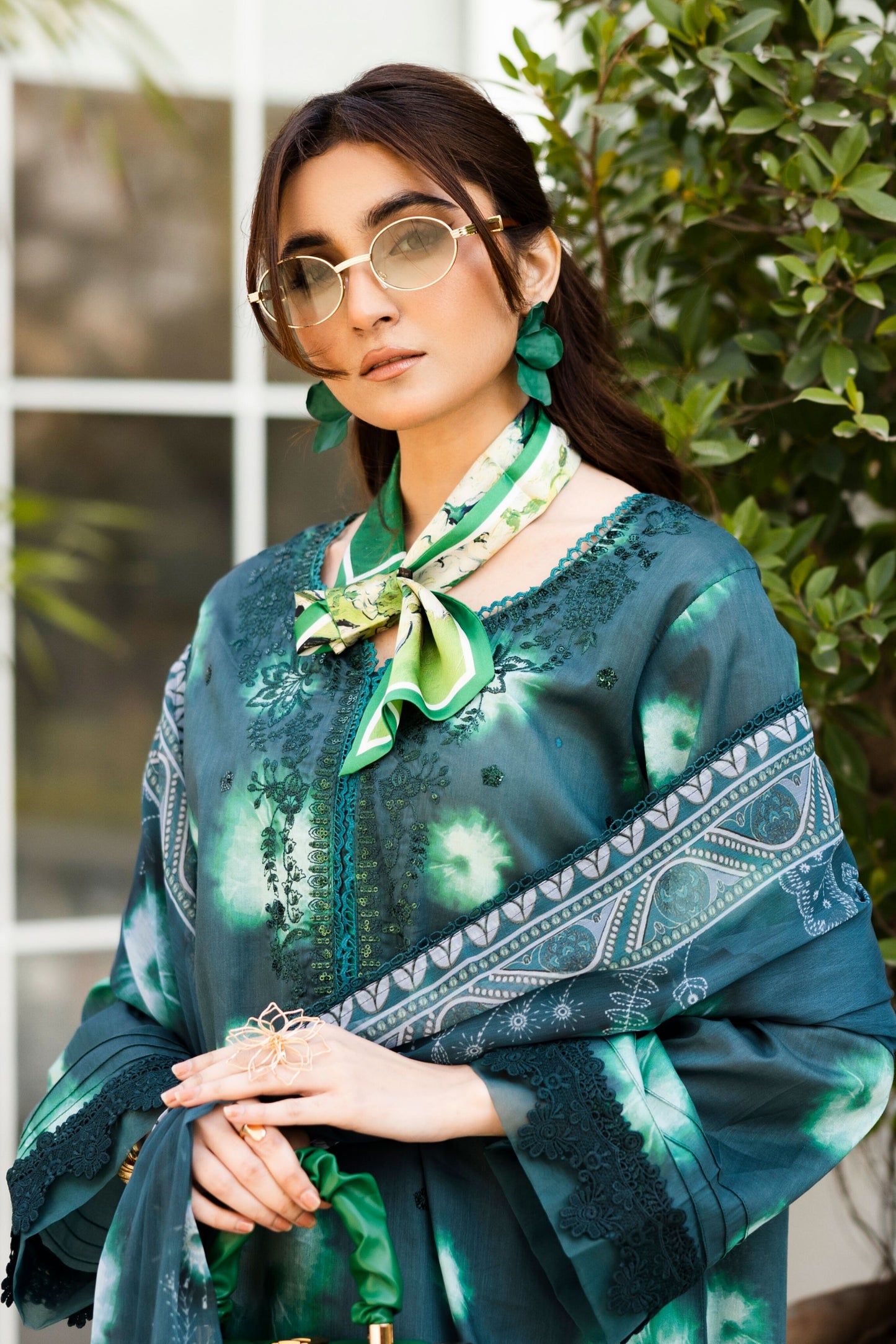 AAFREEN BY RIAZ ARTS EMBROIDERED LAWN 2025