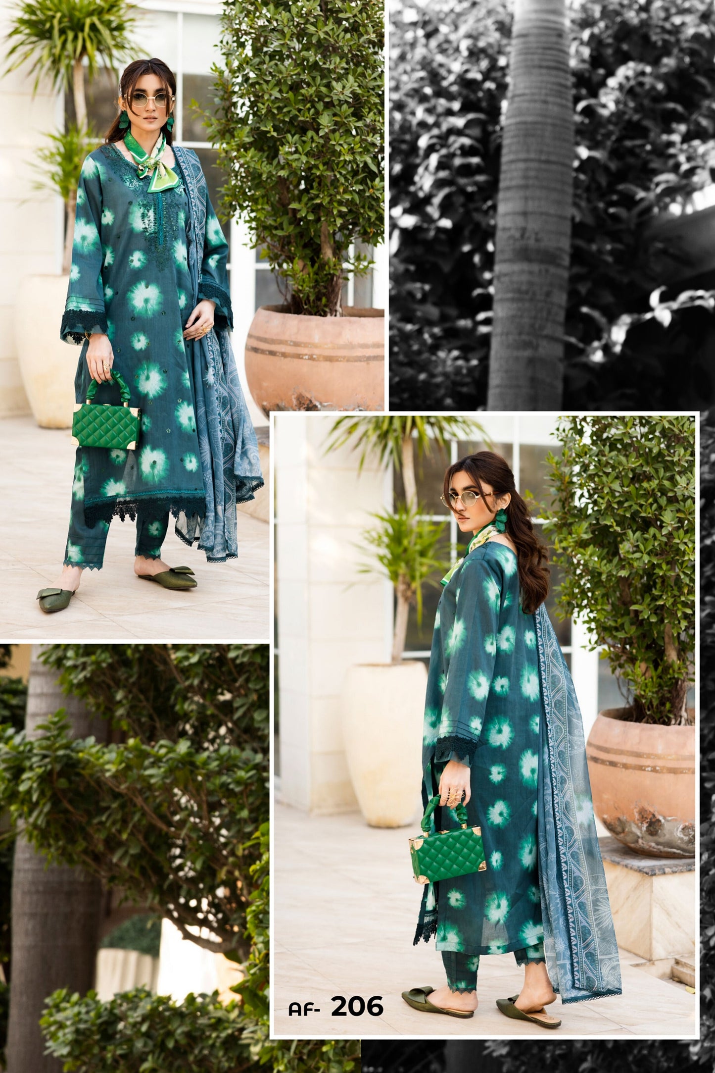 AAFREEN BY RIAZ ARTS EMBROIDERED LAWN 2025