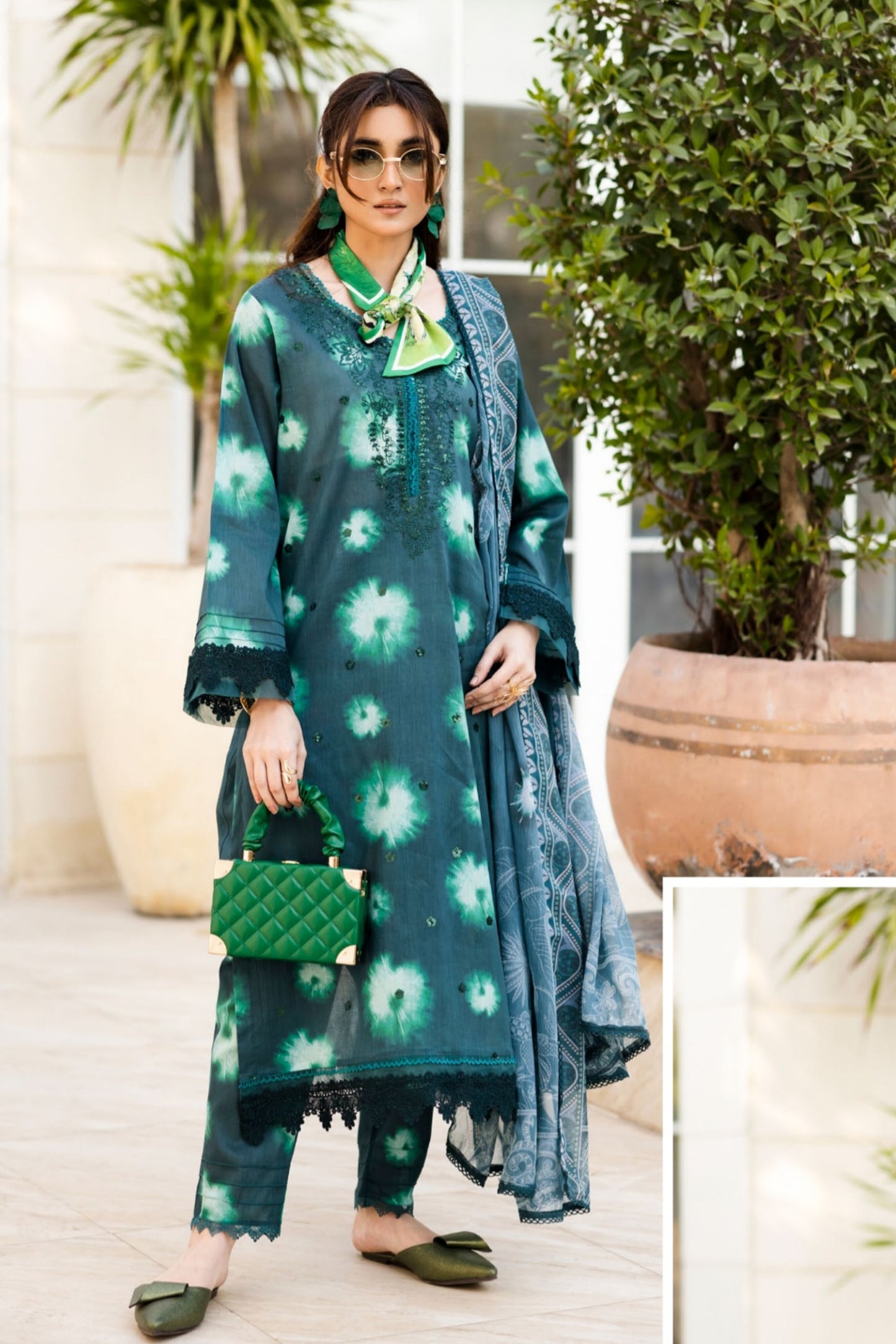 AAFREEN BY RIAZ ARTS EMBROIDERED LAWN 2025