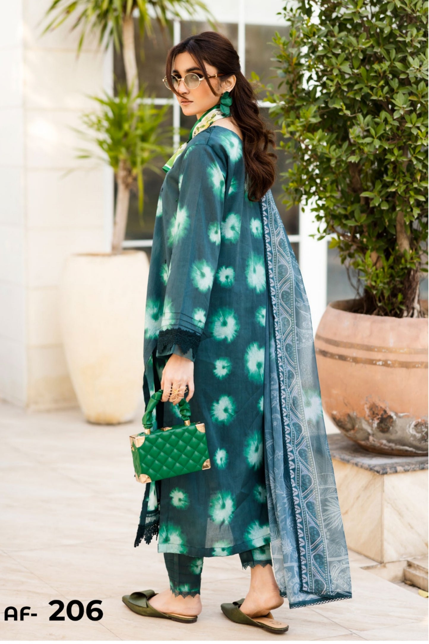 AAFREEN BY RIAZ ARTS EMBROIDERED LAWN 2025