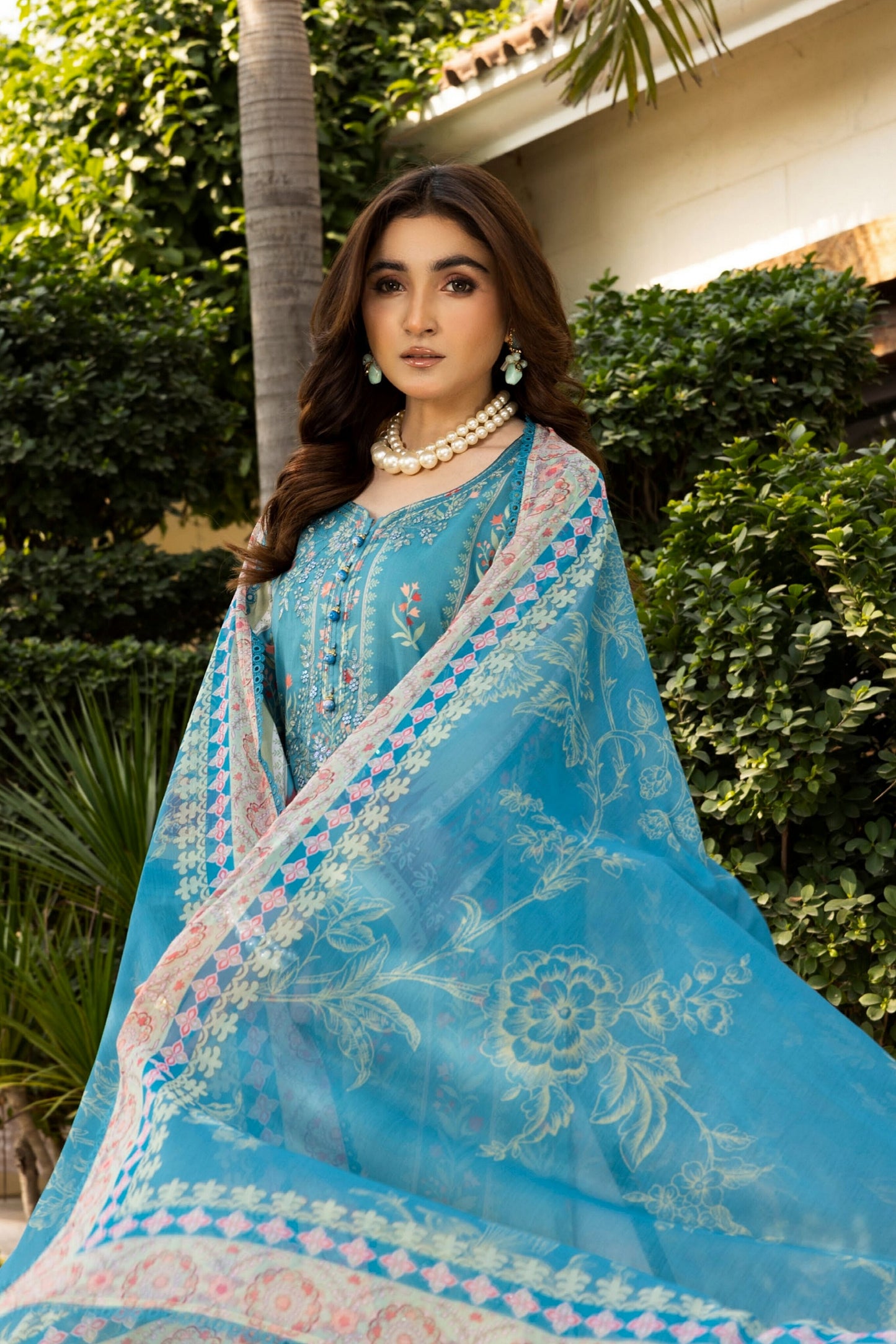 AAFREEN BY RIAZ ARTS EMBROIDERED LAWN 2025