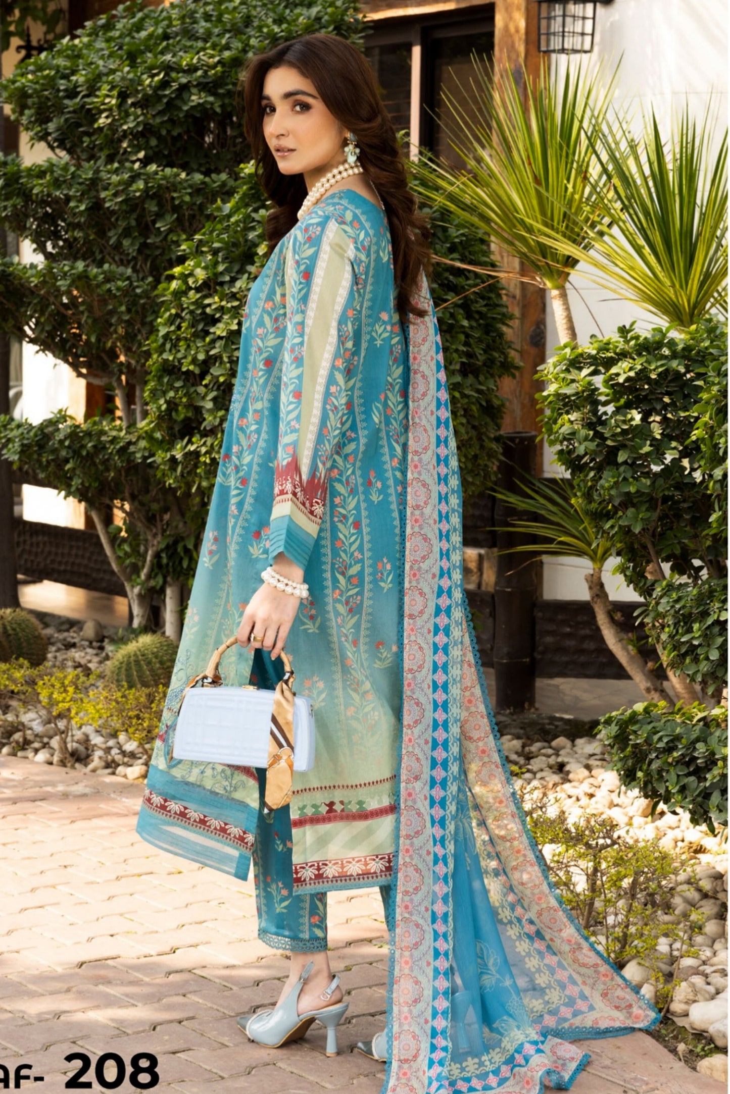 AAFREEN BY RIAZ ARTS EMBROIDERED LAWN 2025