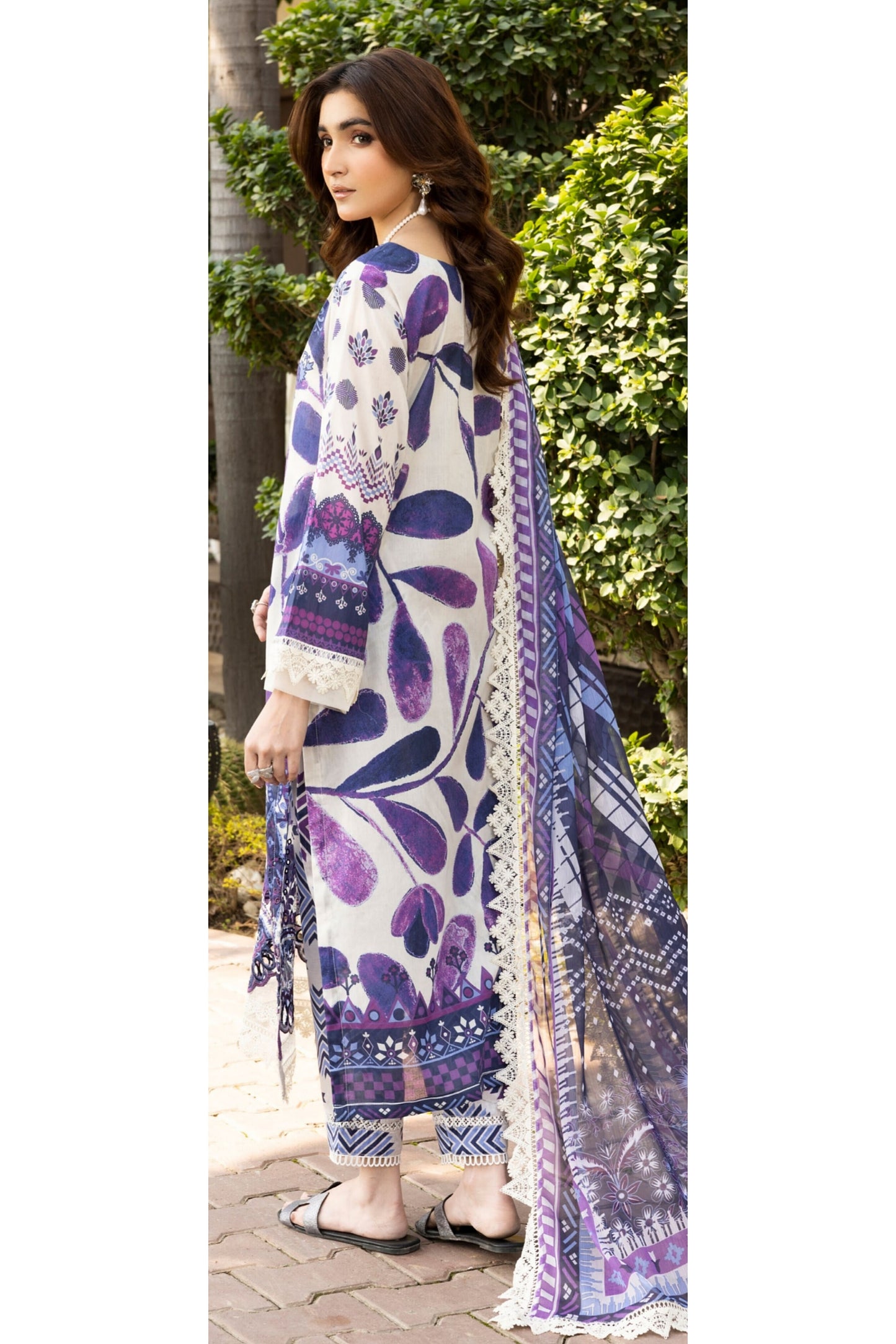 AAFREEN BY RIAZ ARTS EMBROIDERED LAWN 2025