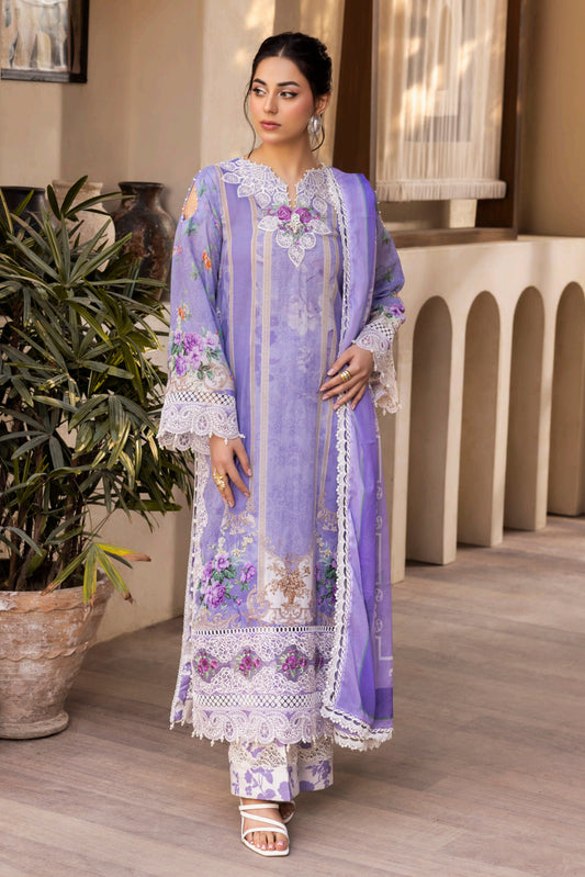 ADANS LIBAS CHANTELLE LAWN EMBROIDERED 2025