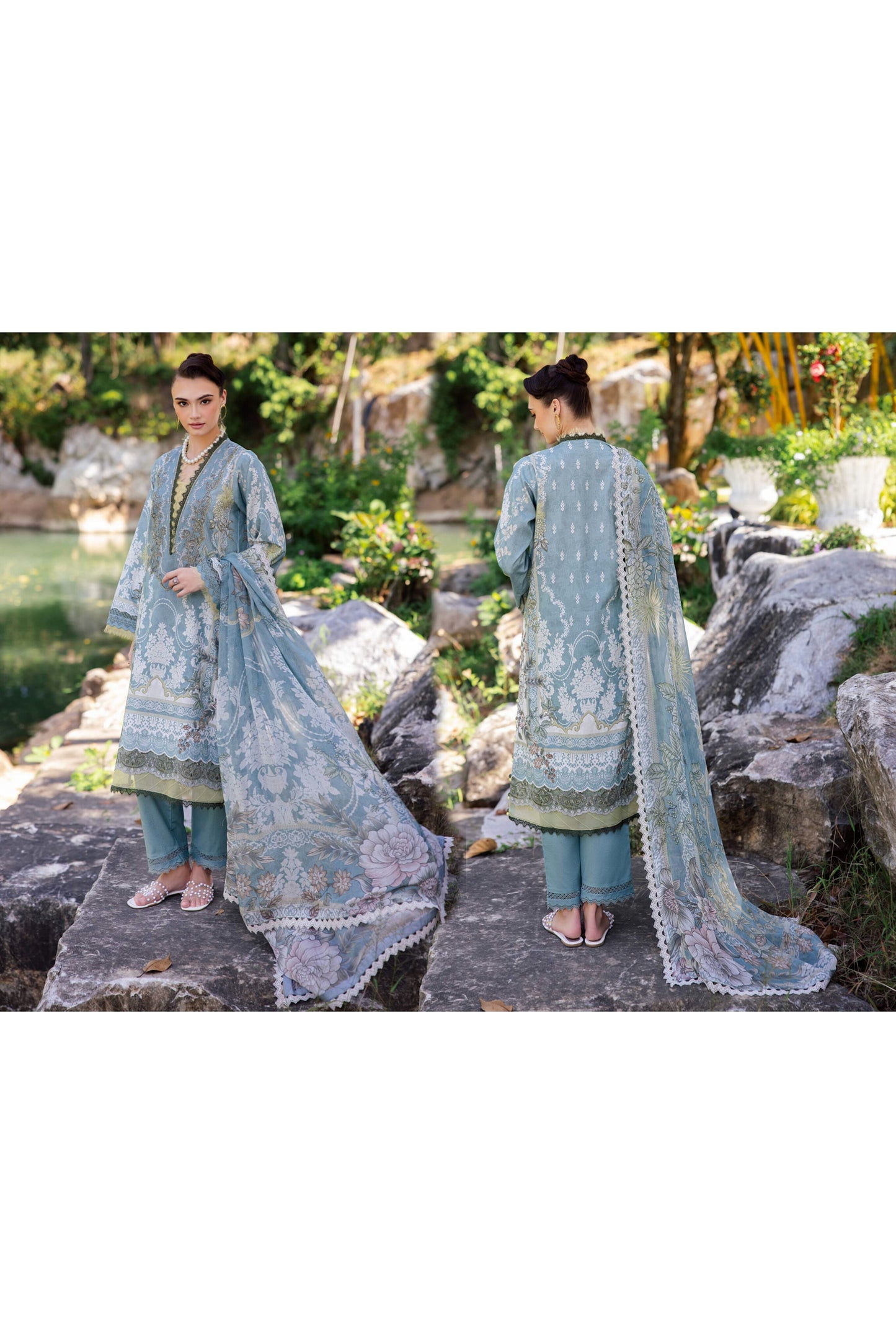 JADE BLISS LAWN EMBROIDERED SS 2025