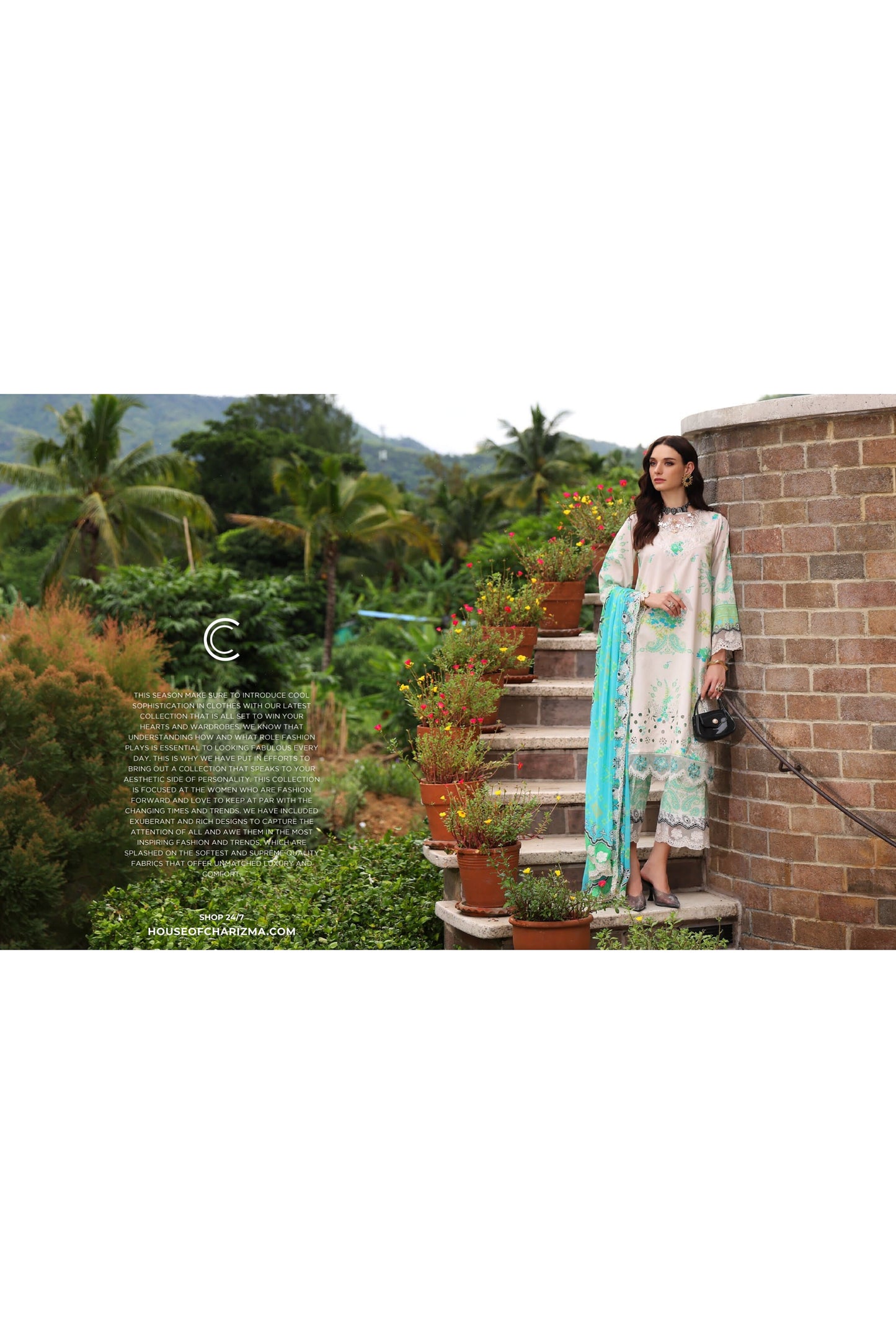 CHARIZMA RANG E BAHAR EID EDIT LAWN  2025