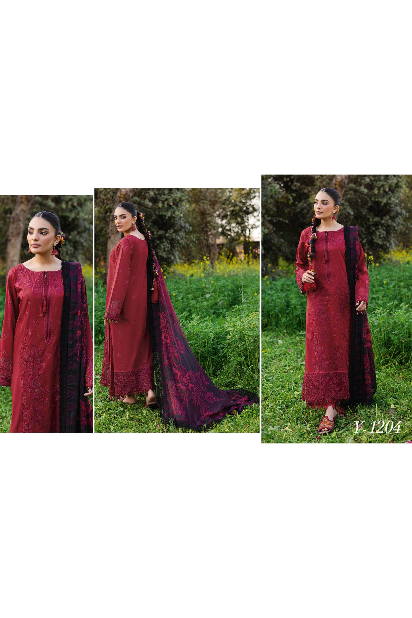 RAMSHA RIWAYAT LUXURY LAWN VOL 12 2025