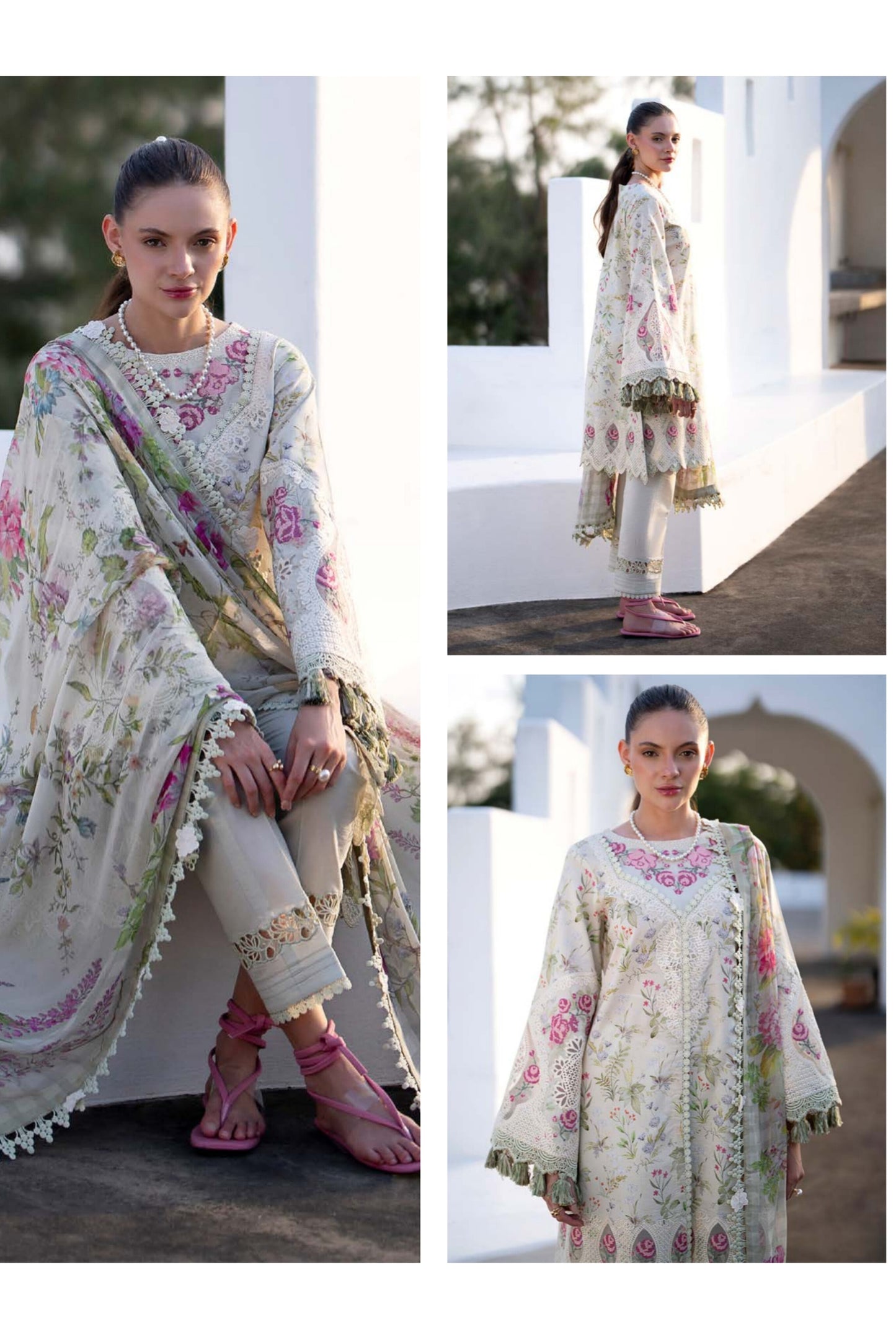 ALIF AJR PRITKARI LAWN EMBROIDERED 2025
