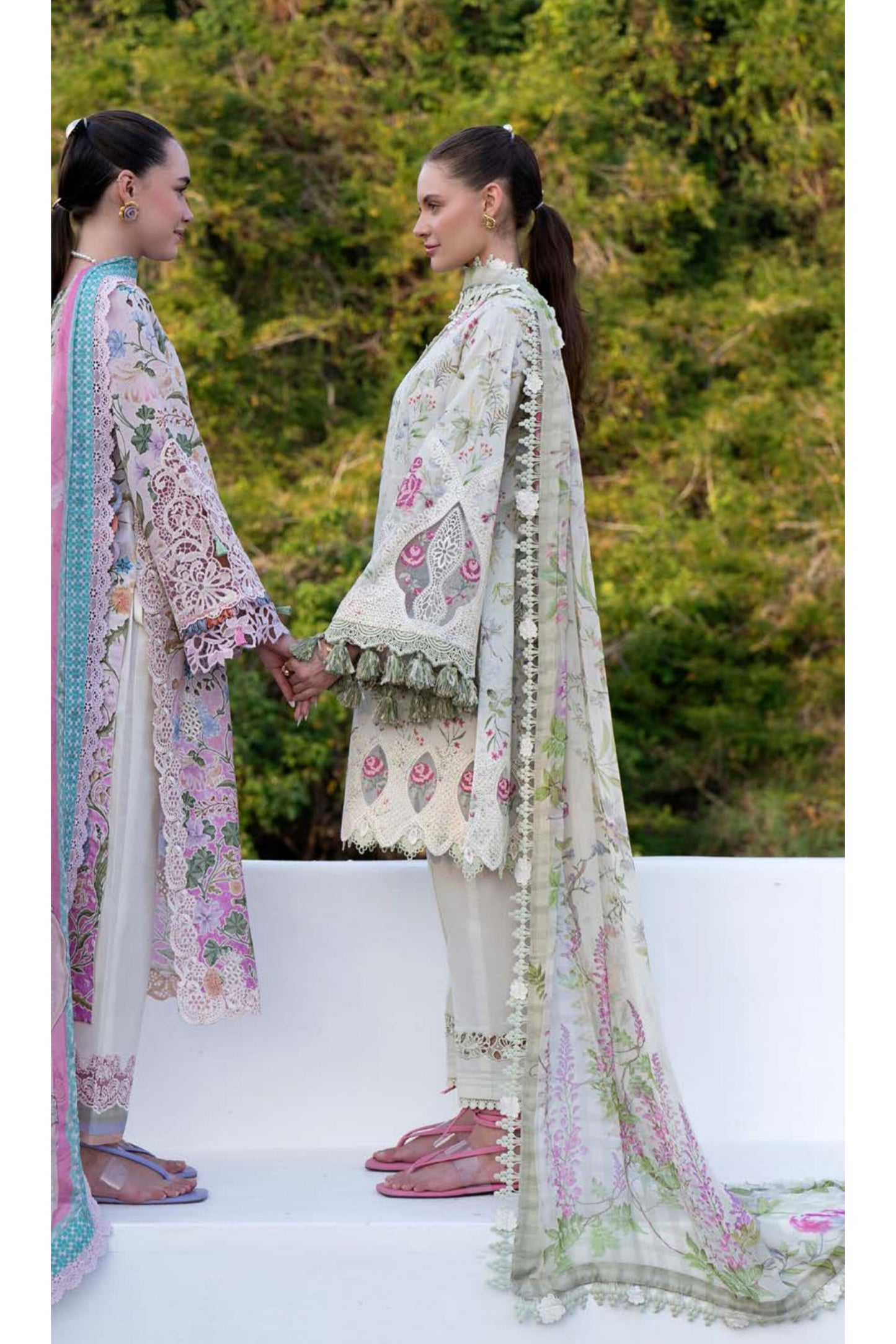 ALIF AJR PRITKARI LAWN EMBROIDERED 2025