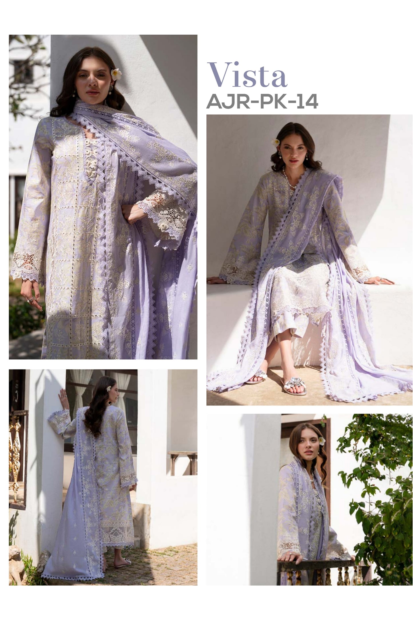 ALIF AJR PRITKARI LAWN EMBROIDERED 2025