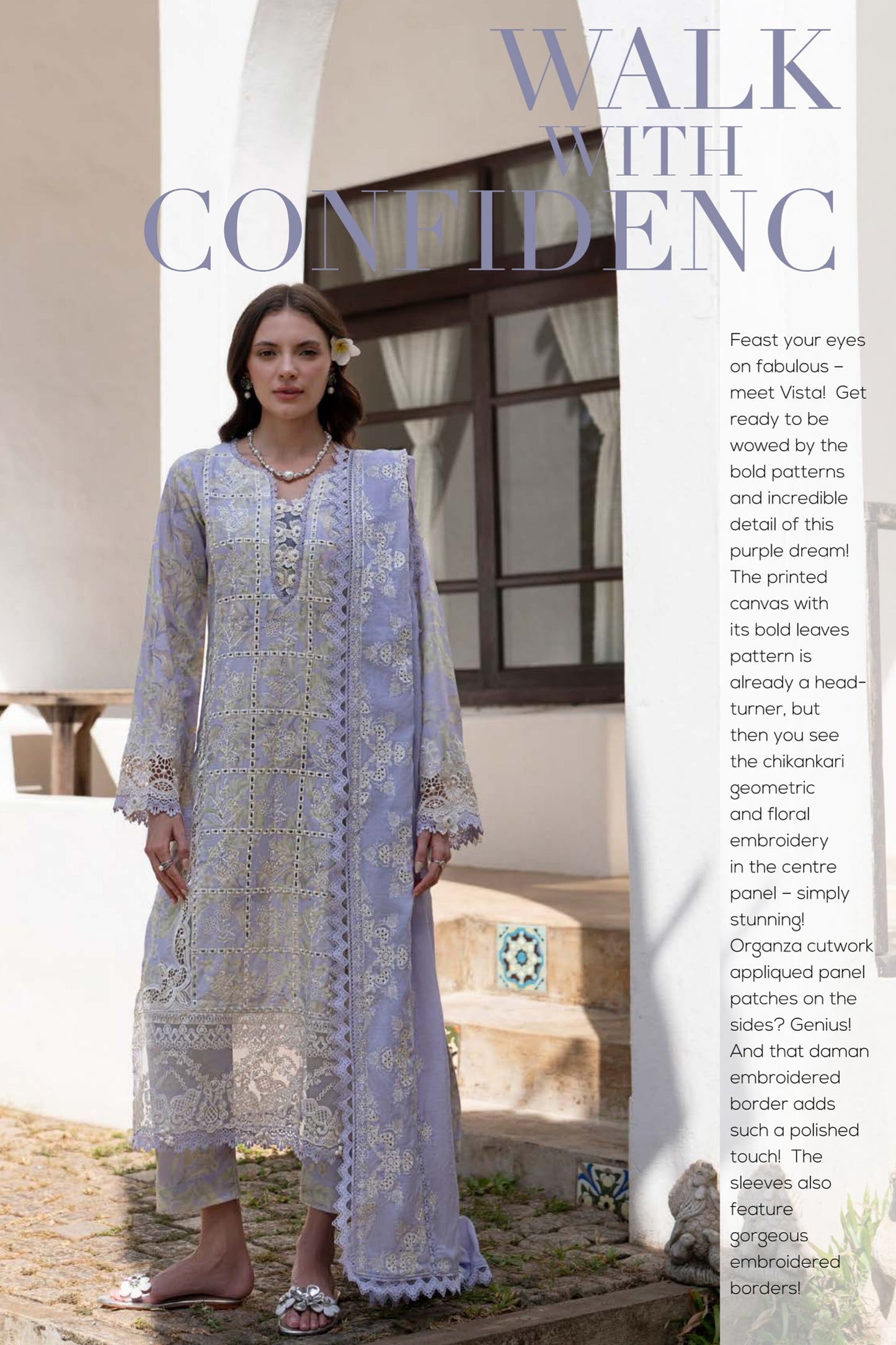 ALIF AJR PRITKARI LAWN EMBROIDERED 2025