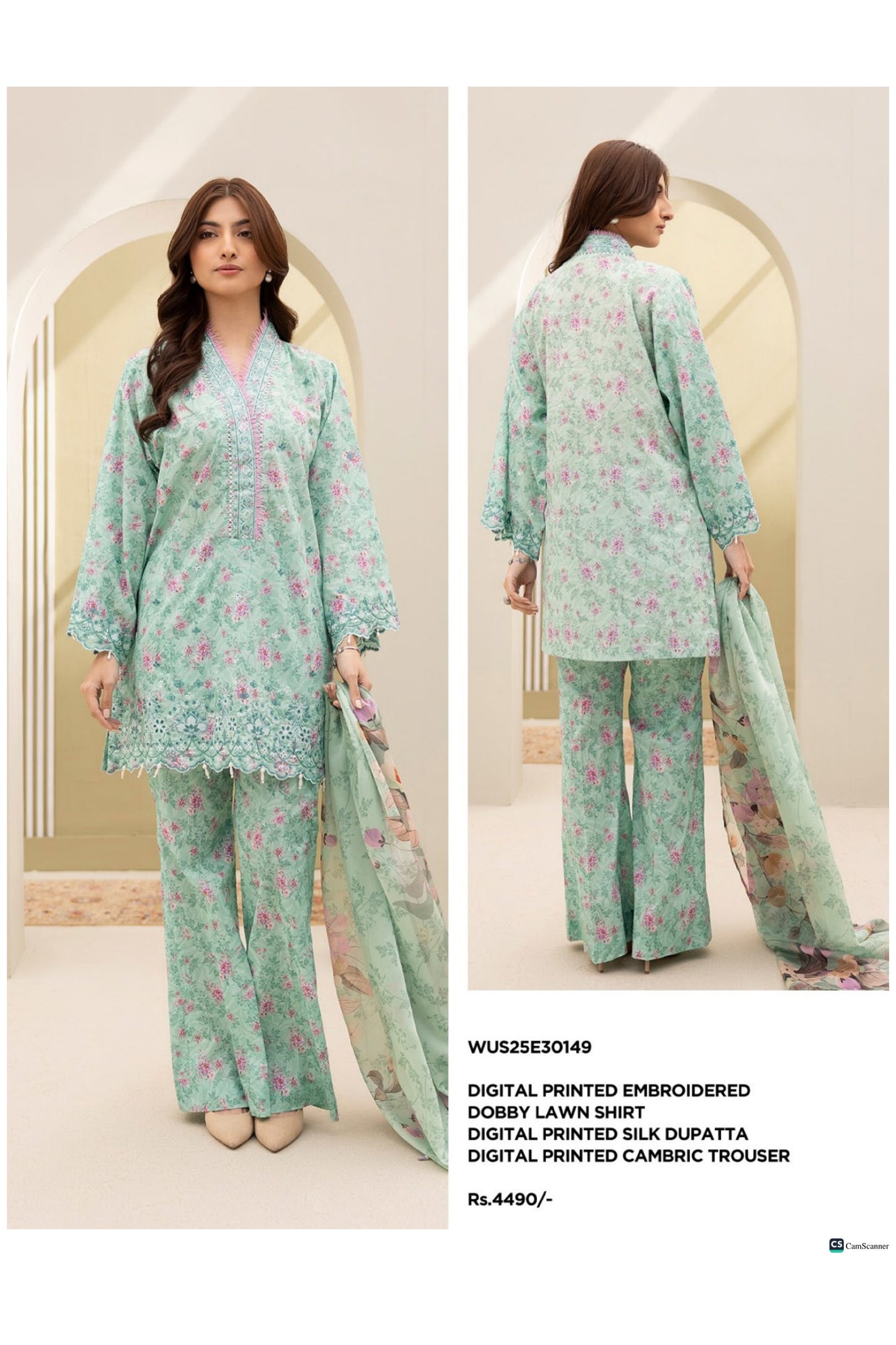 ZELLBURY SIGNATURE LAWN EMBROIDERED 2025