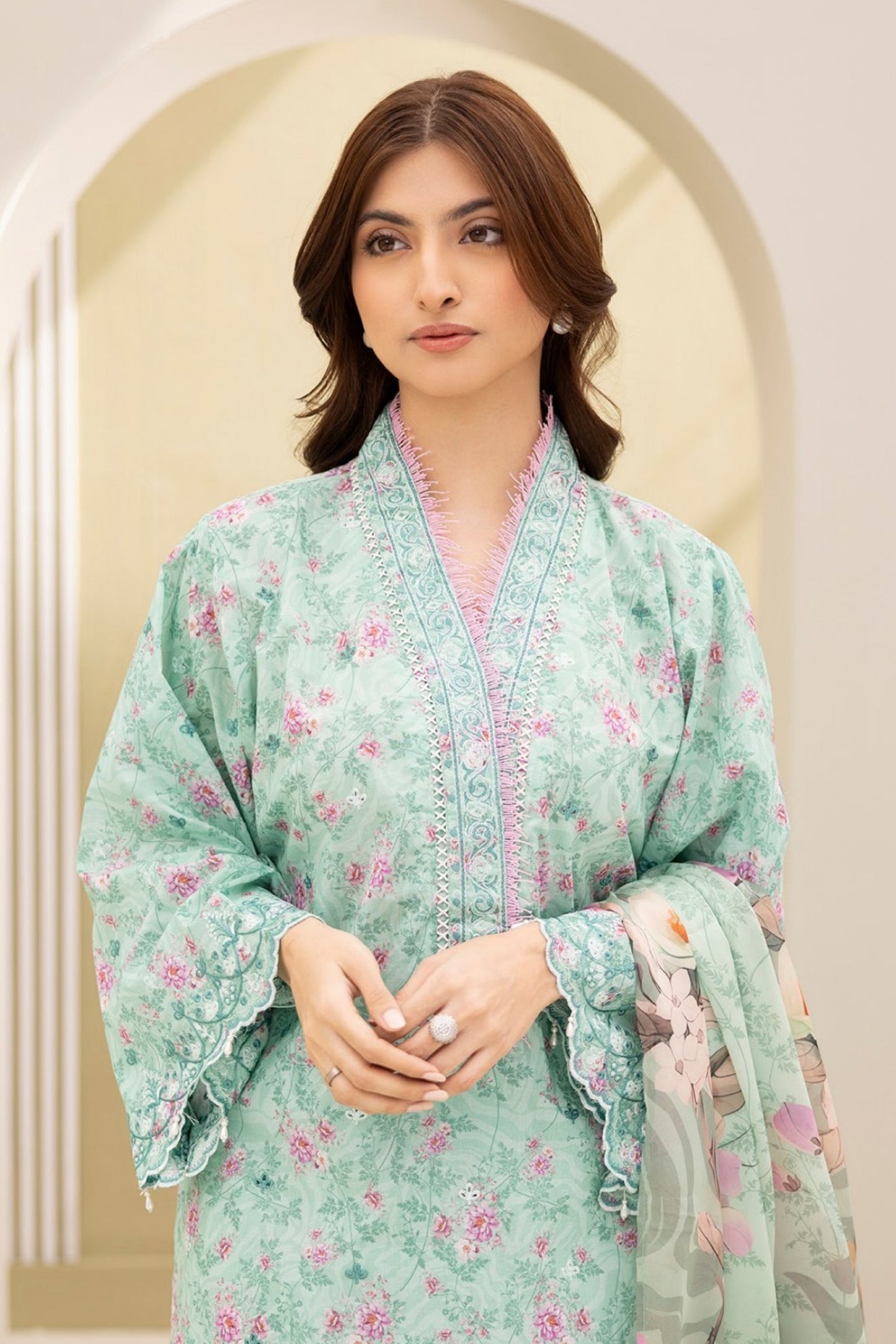 ZELLBURY SIGNATURE LAWN EMBROIDERED 2025