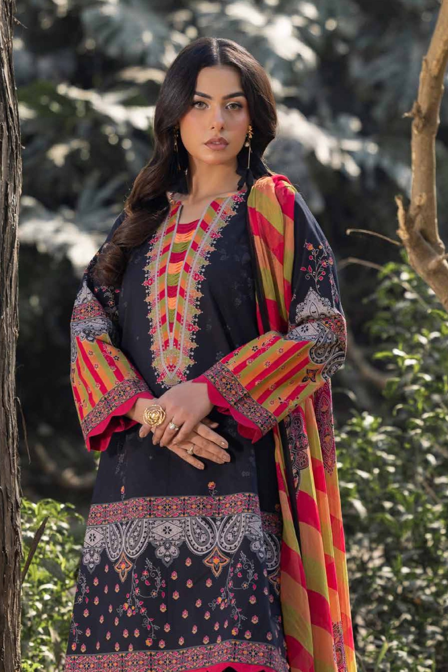 CHARIZMA C - PRINTS VOLUME 11 PRINTED LAWN WITH PRINTED CHIFFON DUPATTA 2025