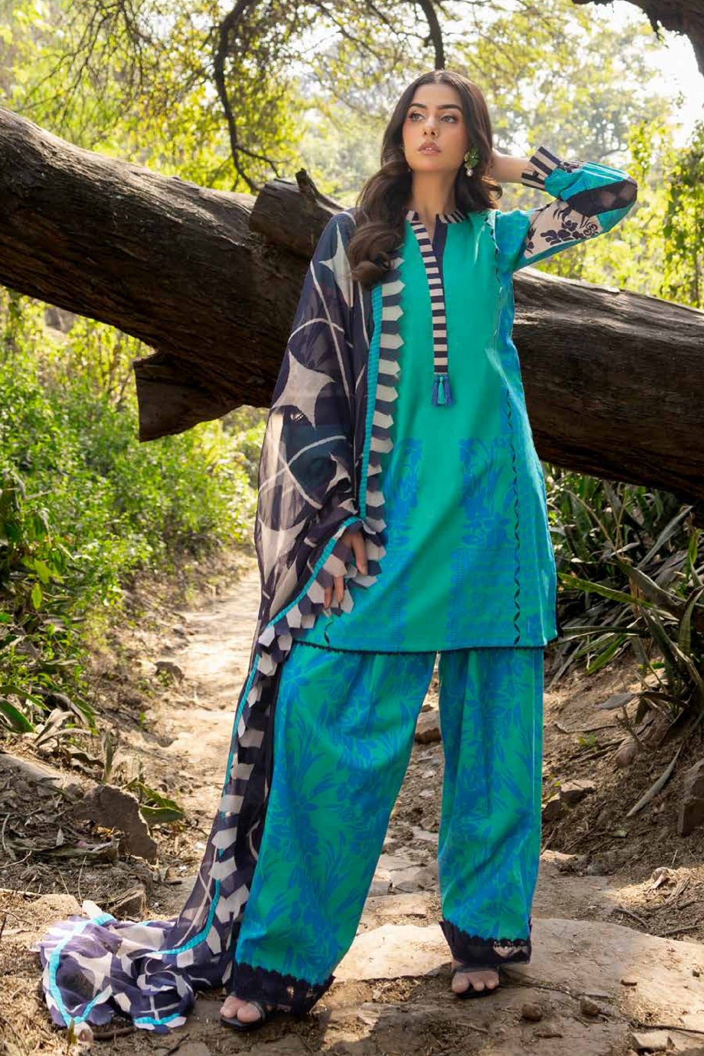 CHARIZMA C - PRINTS VOLUME 11 PRINTED LAWN WITH PRINTED CHIFFON DUPATTA 2025