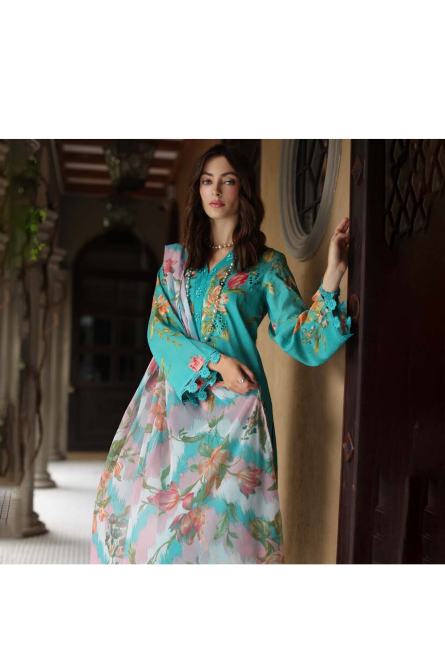 AAFREEN BY RIAZ ARTS CHIKANKARI EMBROIDERED LAWN 2025