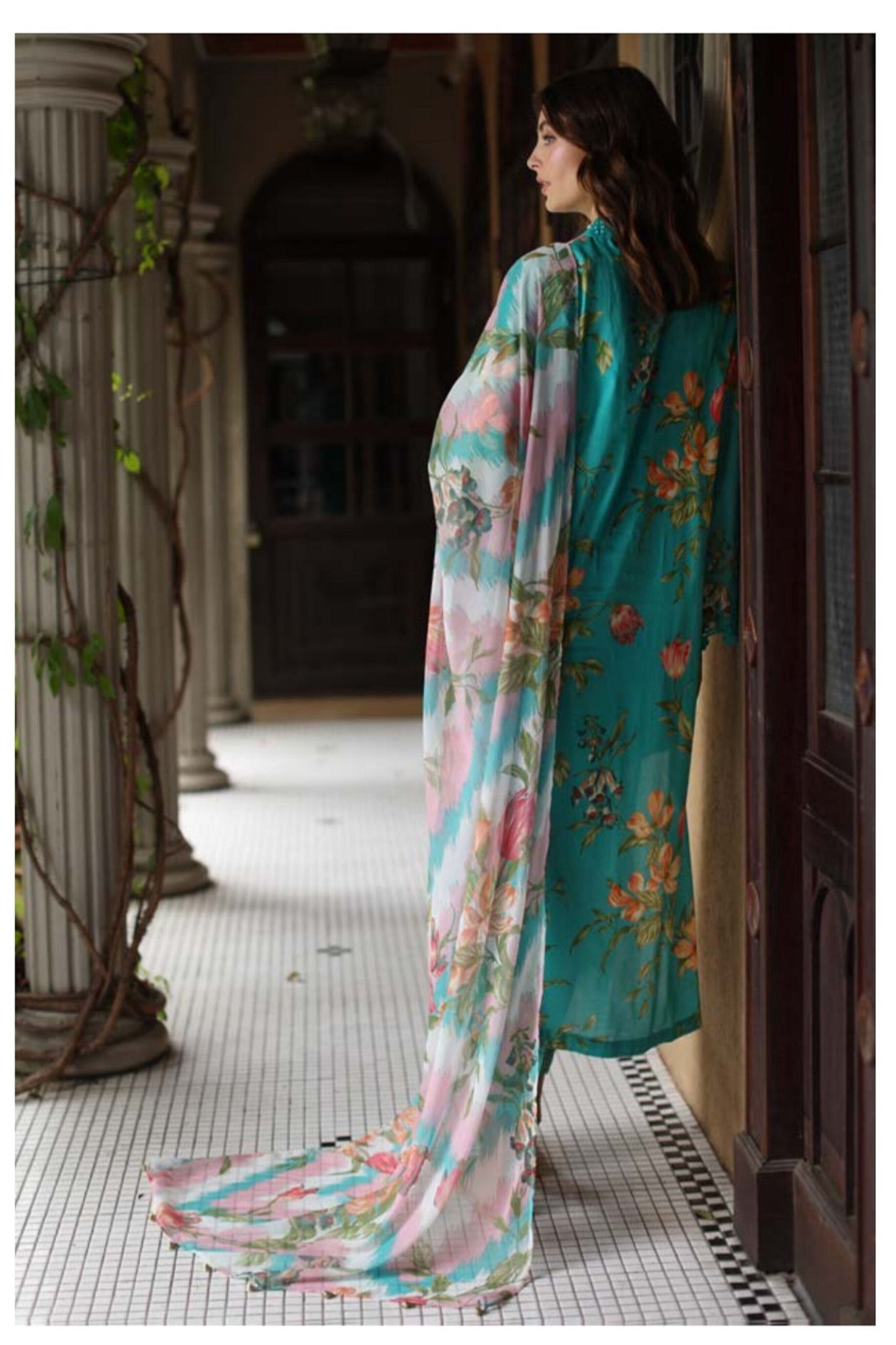 AAFREEN BY RIAZ ARTS CHIKANKARI EMBROIDERED LAWN 2025