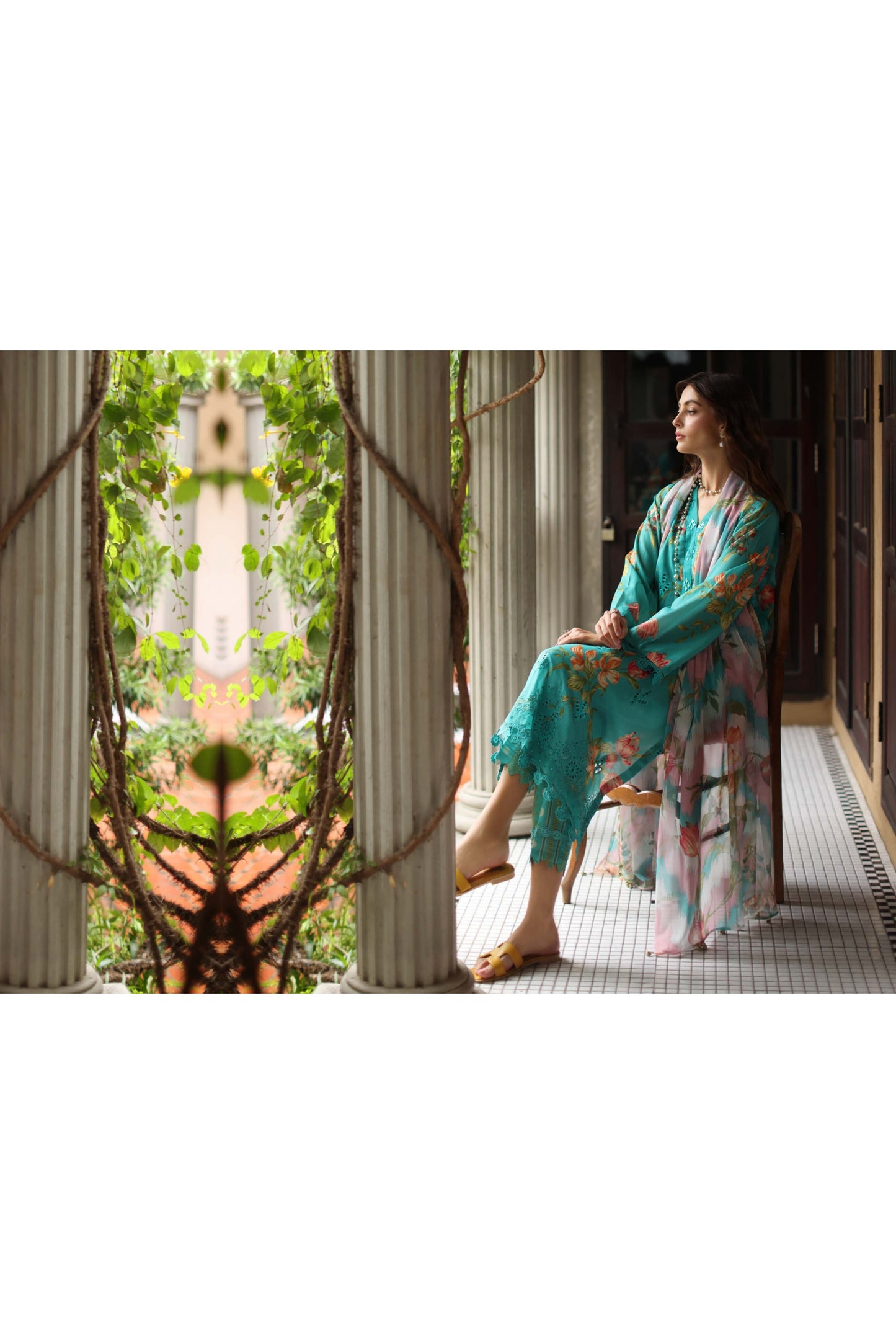 AAFREEN BY RIAZ ARTS CHIKANKARI EMBROIDERED LAWN 2025