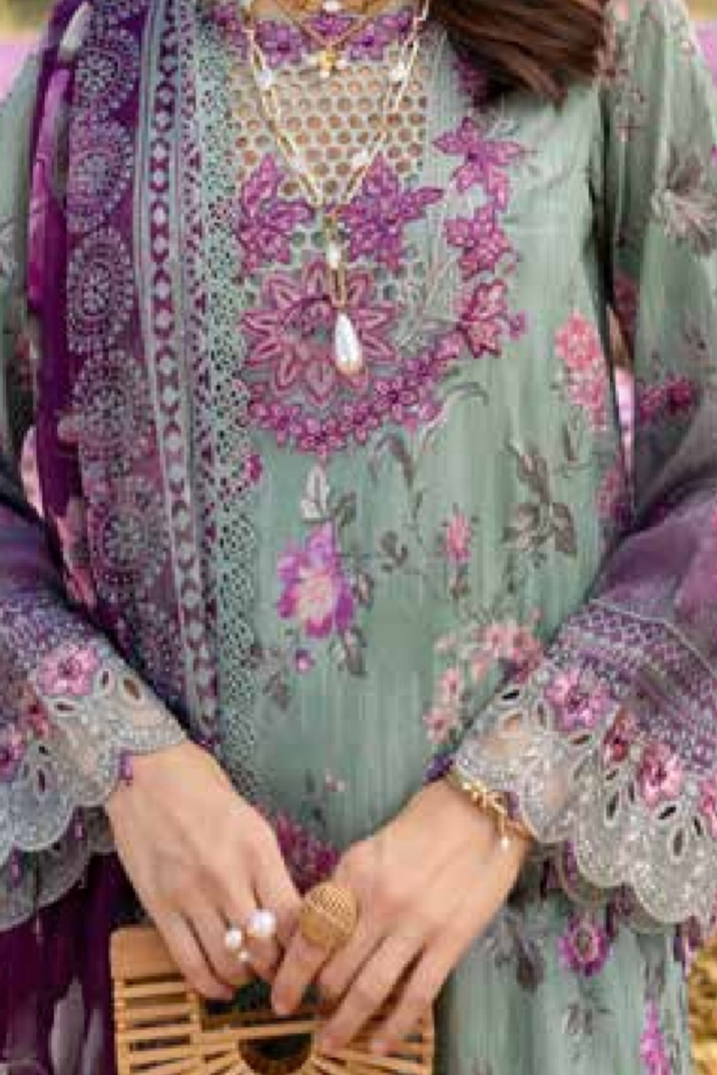 NUREH BLOOM LAWN PRINTED EMBROIDERED COLLECTION 2025