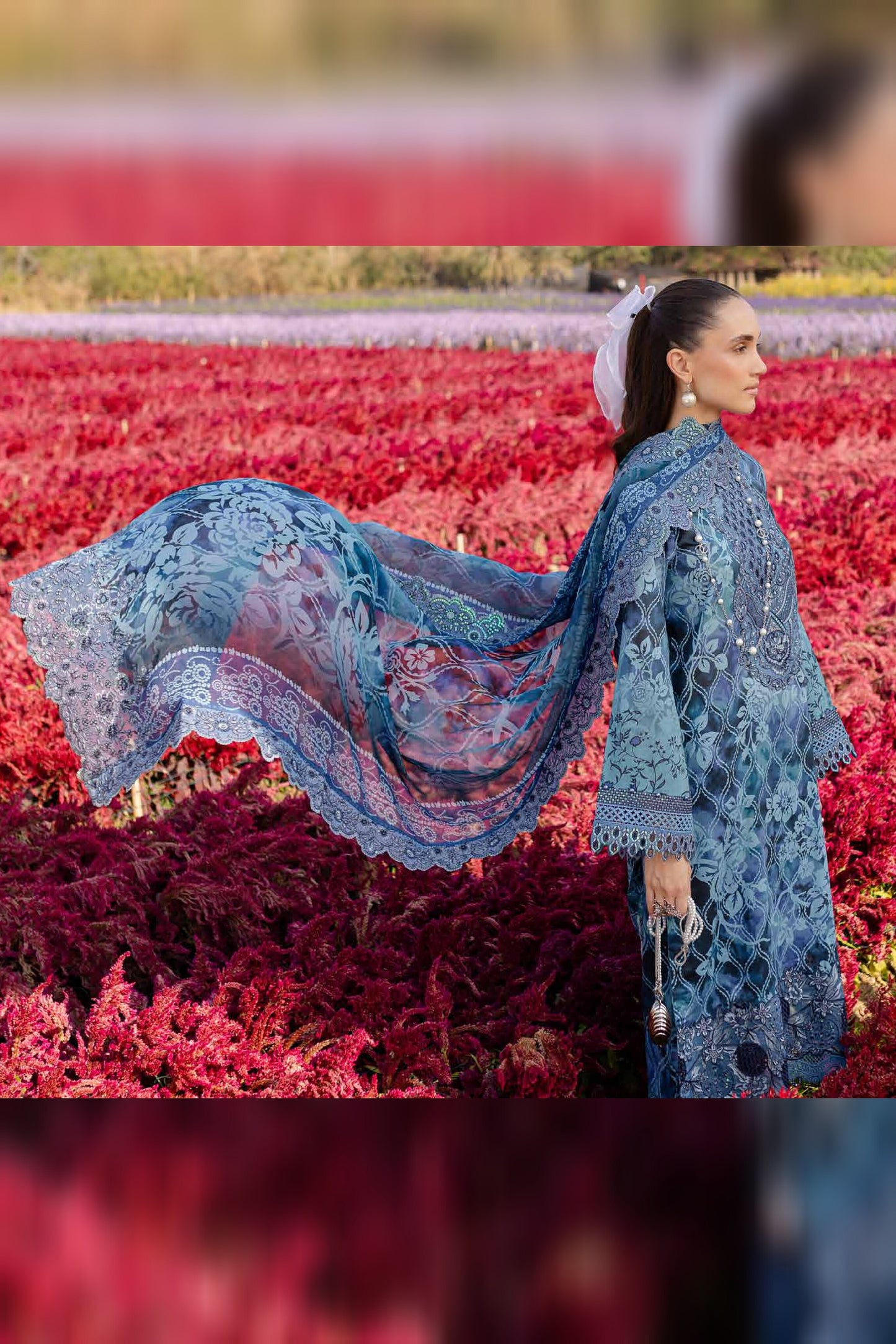 NUREH BLOOM LAWN PRINTED EMBROIDERED COLLECTION 2025