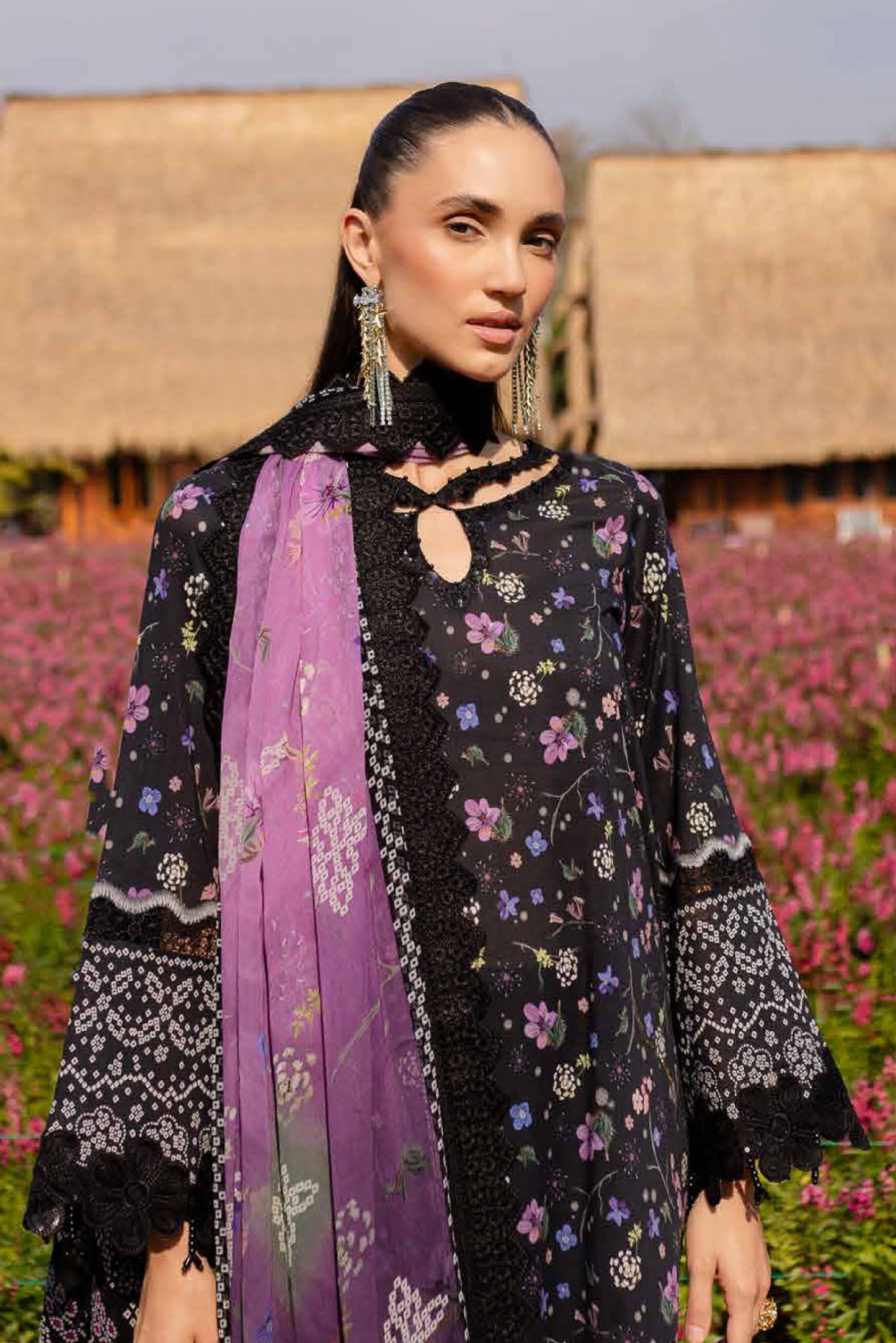 NUREH BLOOM LAWN PRINTED EMBROIDERED COLLECTION 2025