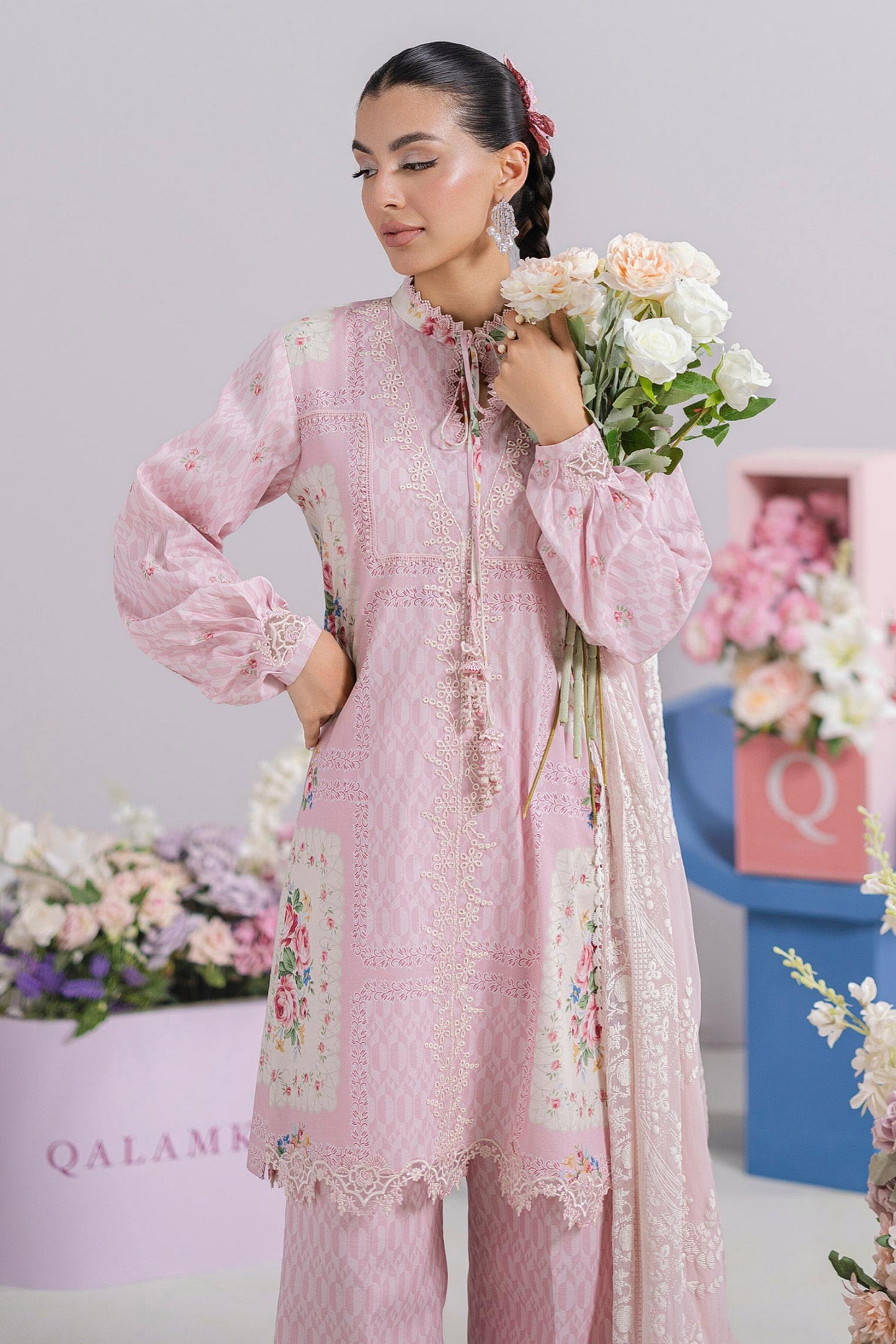 QALAMKAR QPRINTS VOL 2 LAWN EMBROIDERED COLLECTION 2025
