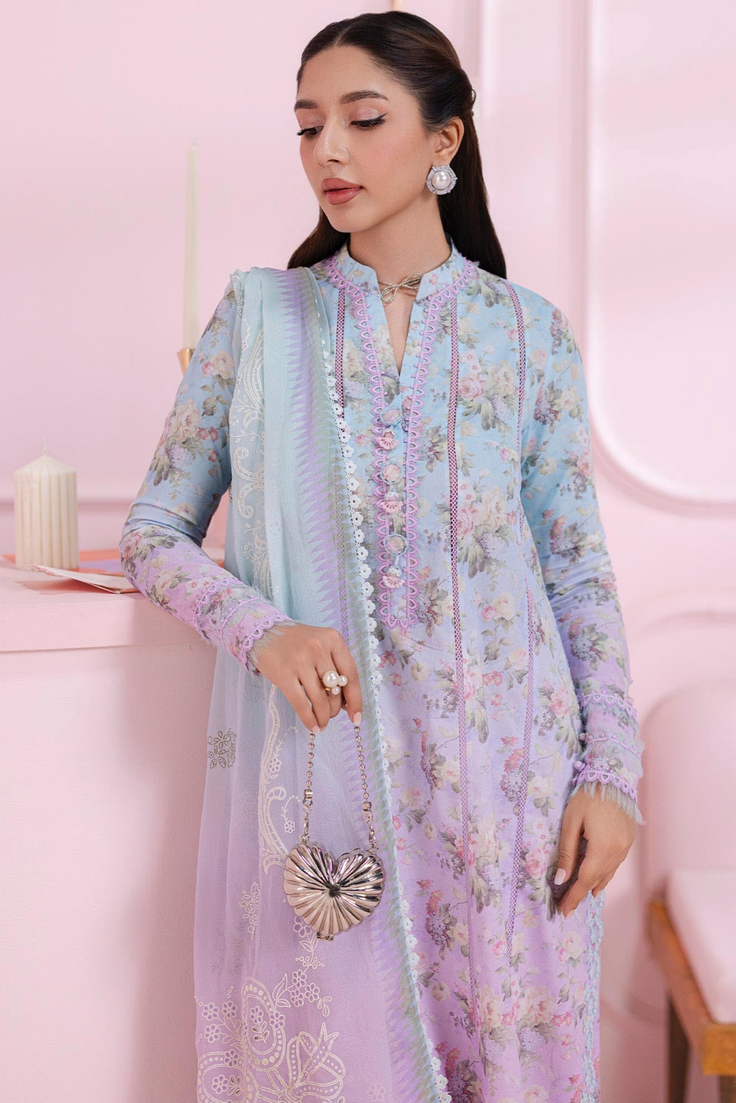 QALAMKAR QPRINTS VOL 2 LAWN EMBROIDERED COLLECTION 2025